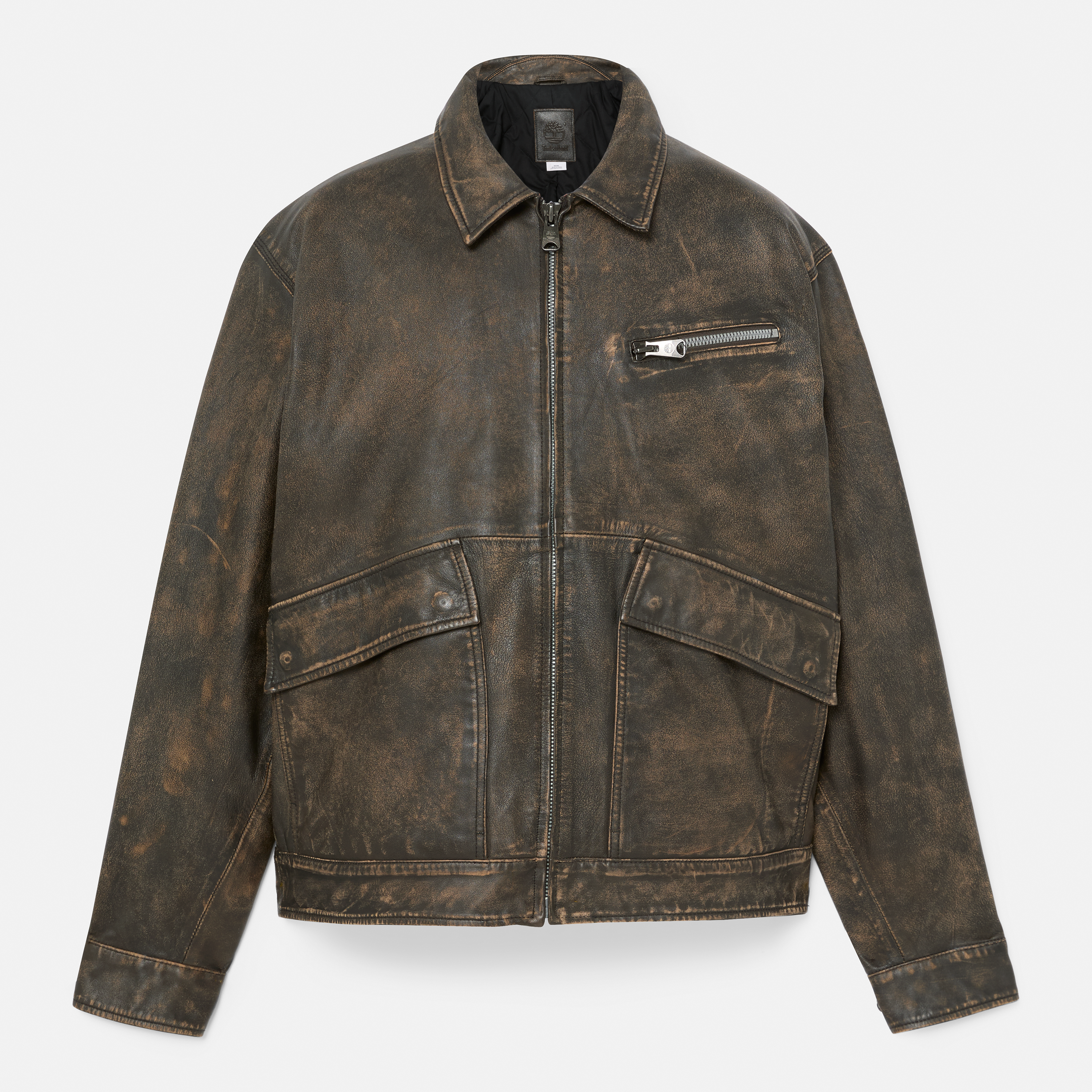 Strafford Leather Bomber Jacket For Men
