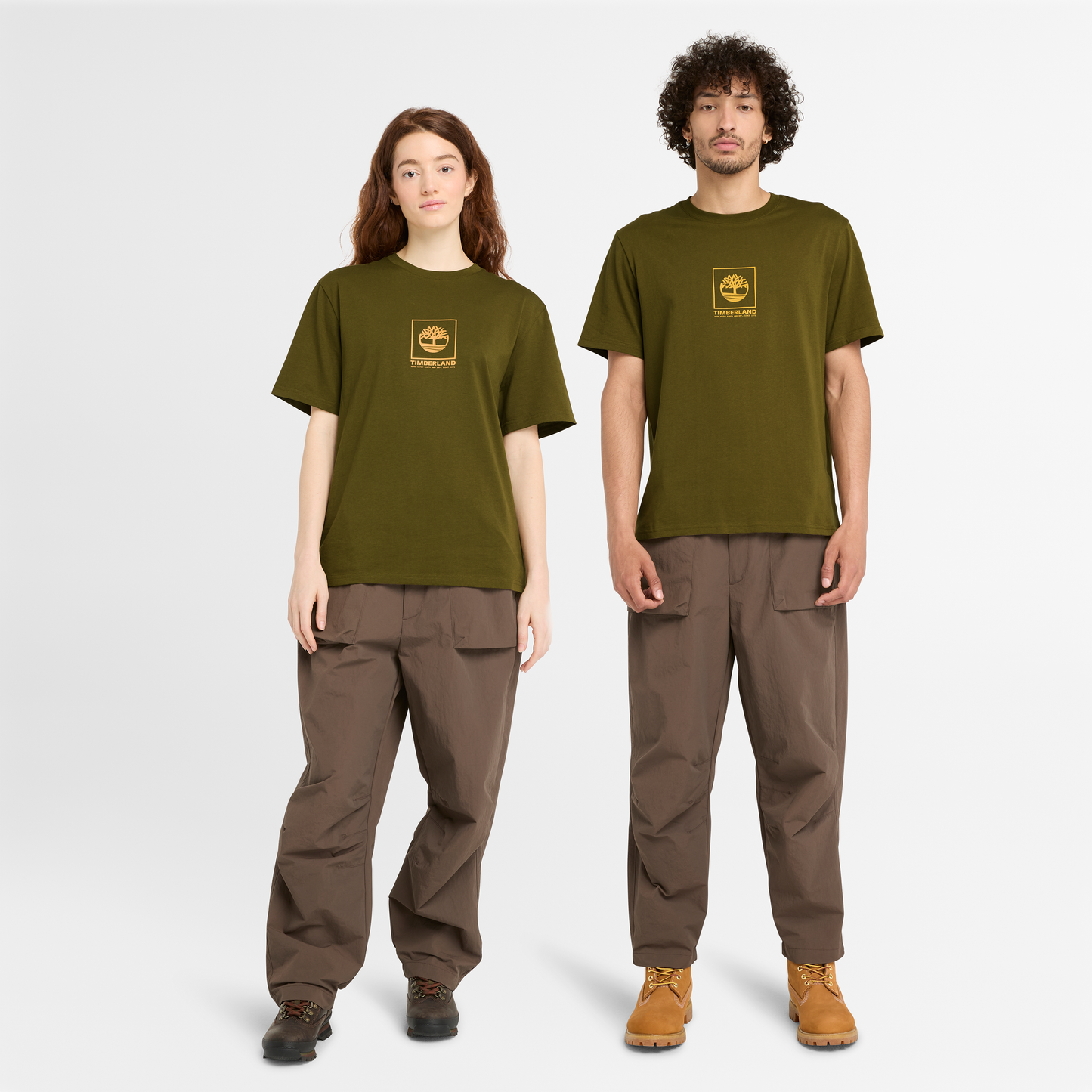 Timberland Black Cotton Men's T-Shirt