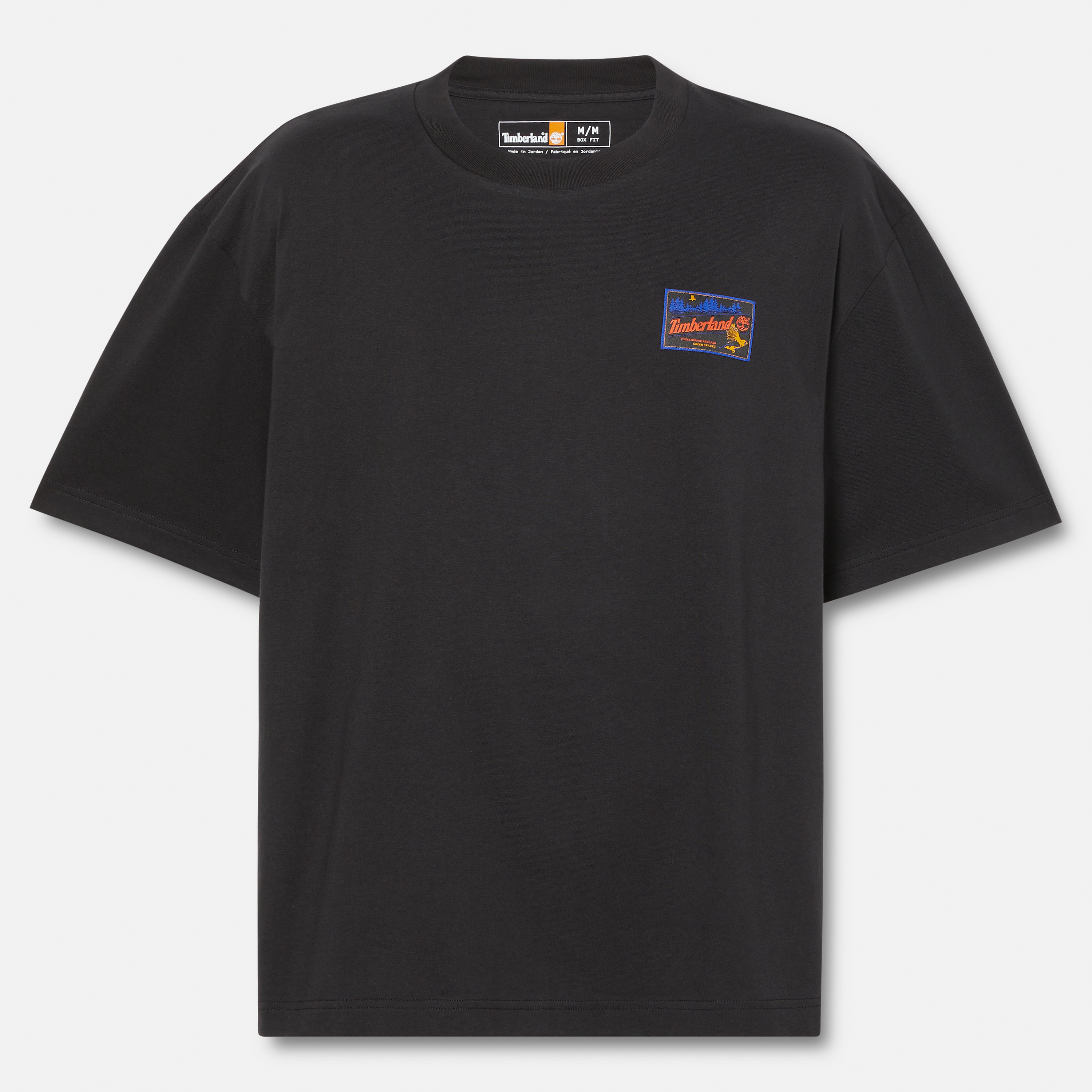 All Gender Short Sleeve Graphic T-Shirt in Black