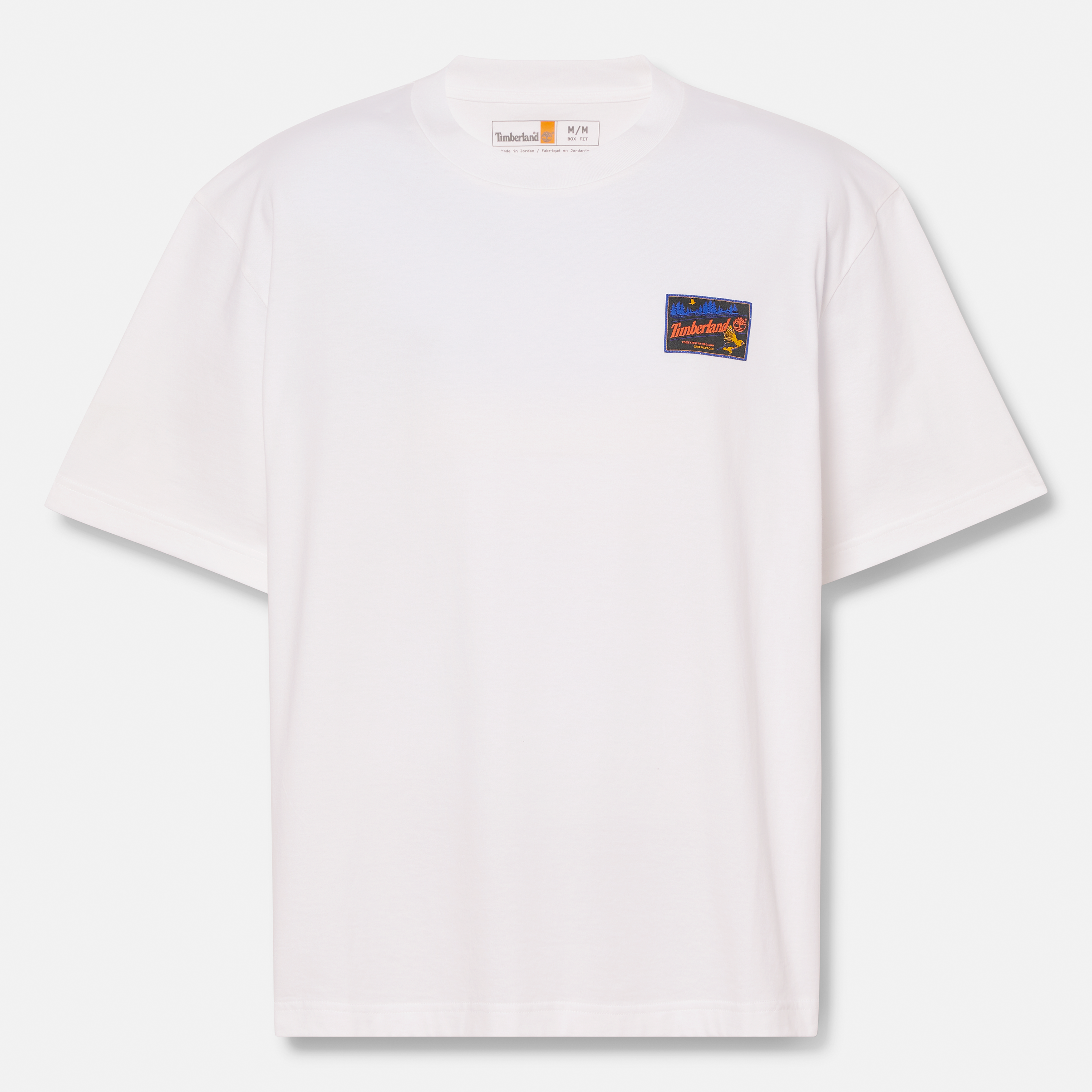 All Gender Short Sleeve Graphic T-Shirt in White