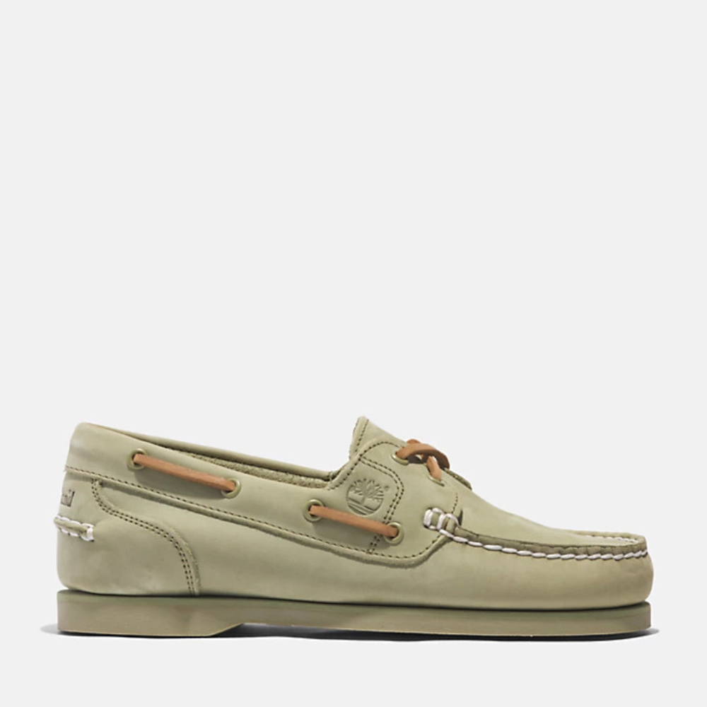 TIMBERLAND CLASSIC BOAT SHOE FOR WOMEN IN LIGHT GREEN