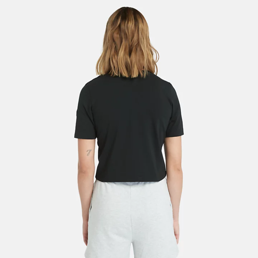 Timberland Cropped T-Shirt For Women In Black