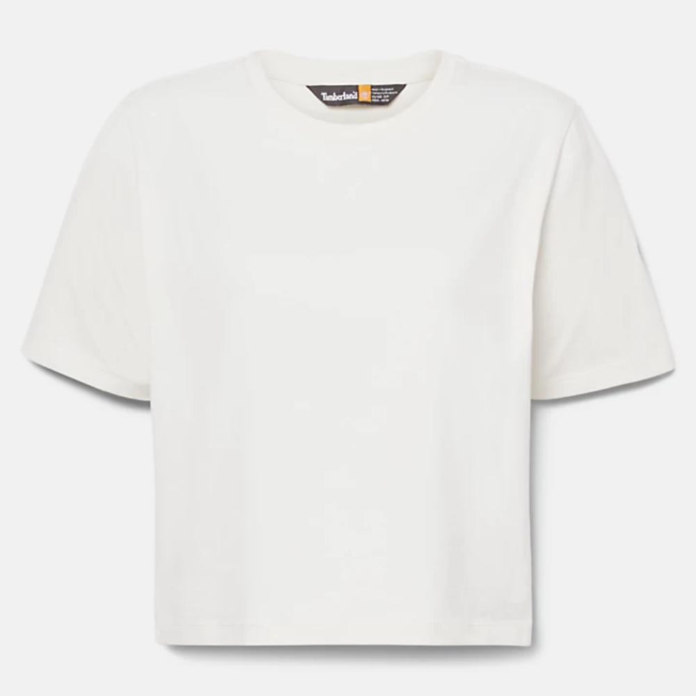 Timberland Cropped T-Shirt For Women In White