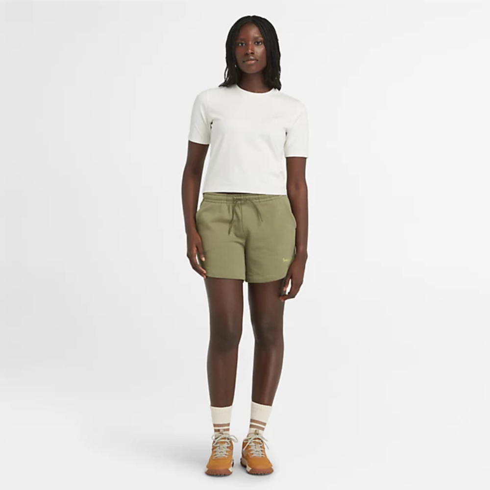 Timberland Cropped T-Shirt For Women In White