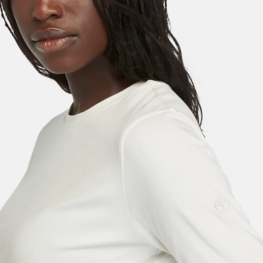 Timberland Cropped T-Shirt For Women In White