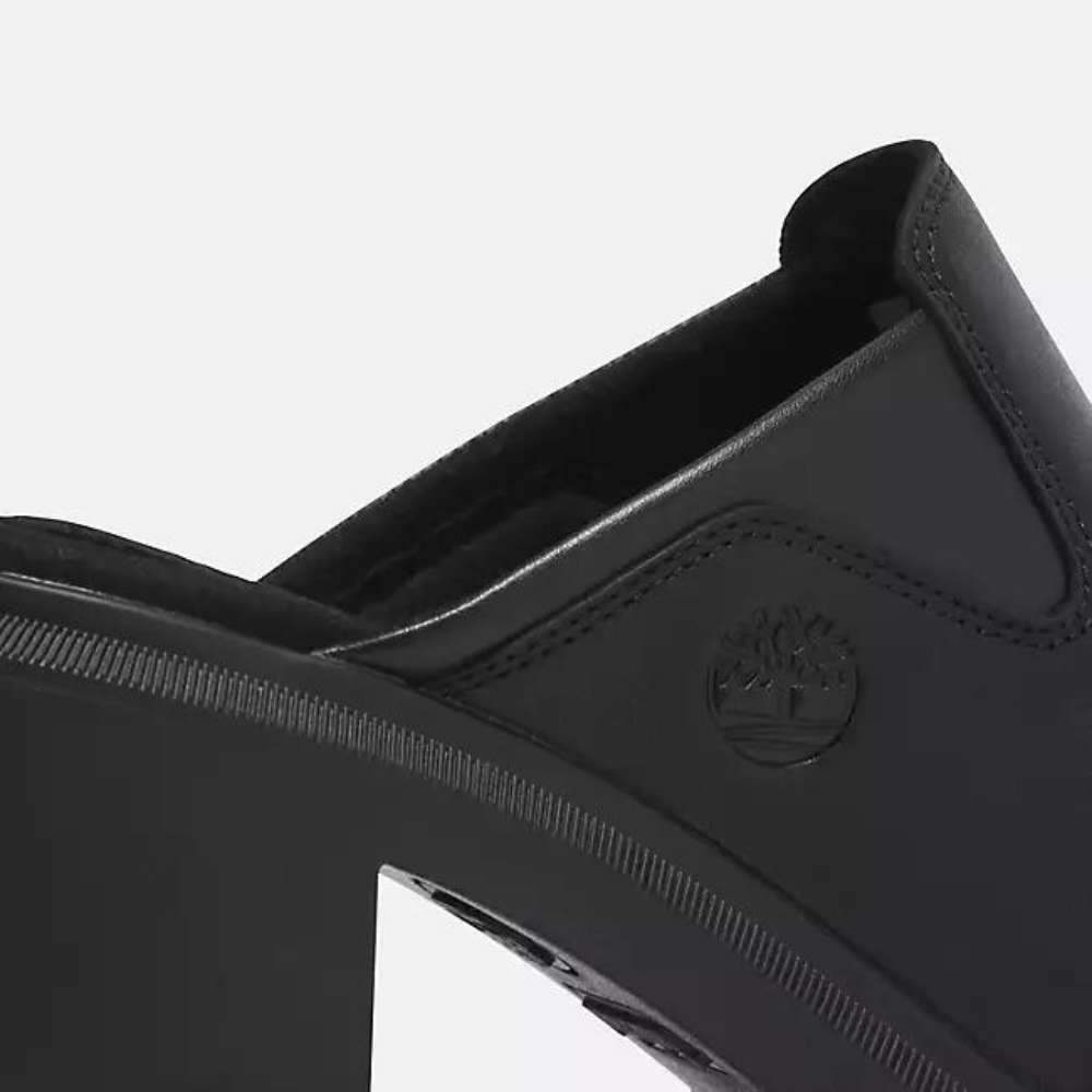 TIMBERLAND ALLINGTON HEIGHTS HEELED CLOG SHOE FOR WOMEN IN BLACK
