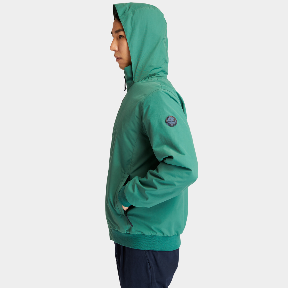 TIMBERLAND SAILOR PERFORMANCE BOMBER JACKET FOR MEN IN GREEN