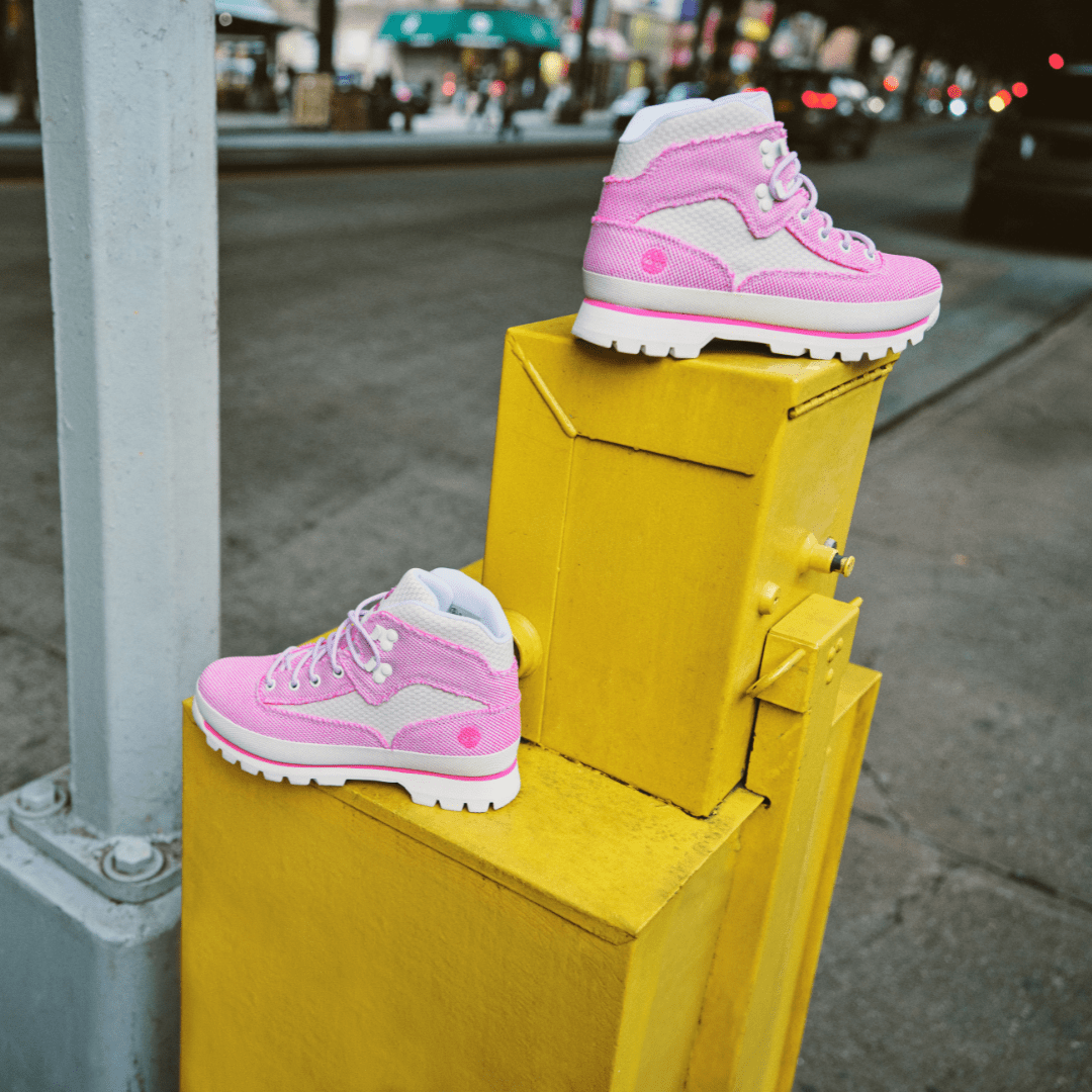 Pick your pink. Durable and versatile, these lace-up boots will help keep you protected and comfortable all day long. They feature an EVA insole and midsole for comfort and a steel shank for arch support. Shop Timberland hikers online. Free shipping and returns.
