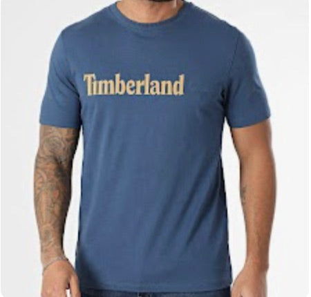 Kennebec River Linear Logo Short Sleeve T-Shirt For Men