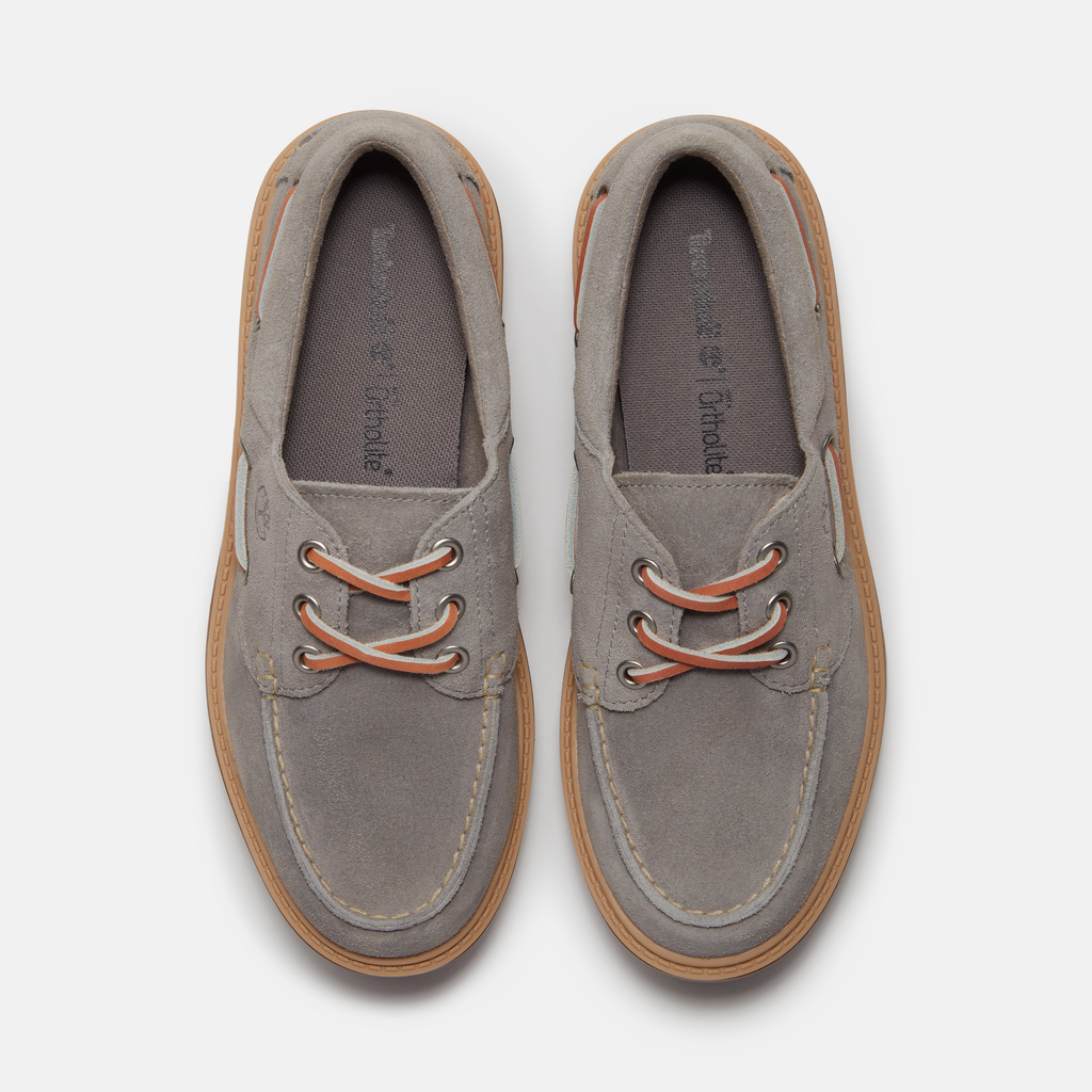 Stone Street Platform Boat Shoe for Women