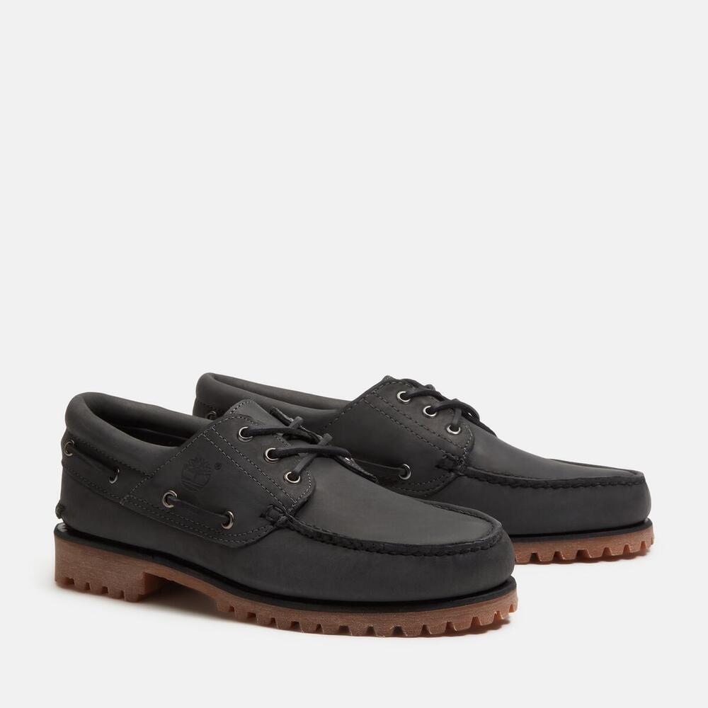 Timberland® Lake House 3-Eye Lug Boat Shoe for Men – Timberland
