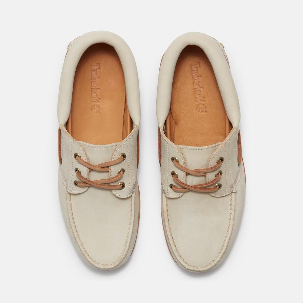 Timberland® Lake House 3-Eye Lug Boat Shoe for Men – Timberland