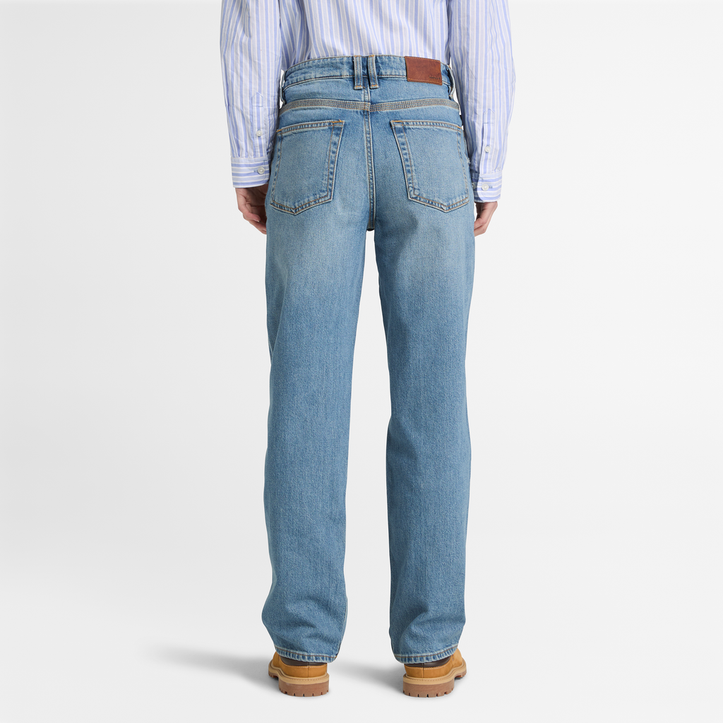 Denim Straight Pants For Women