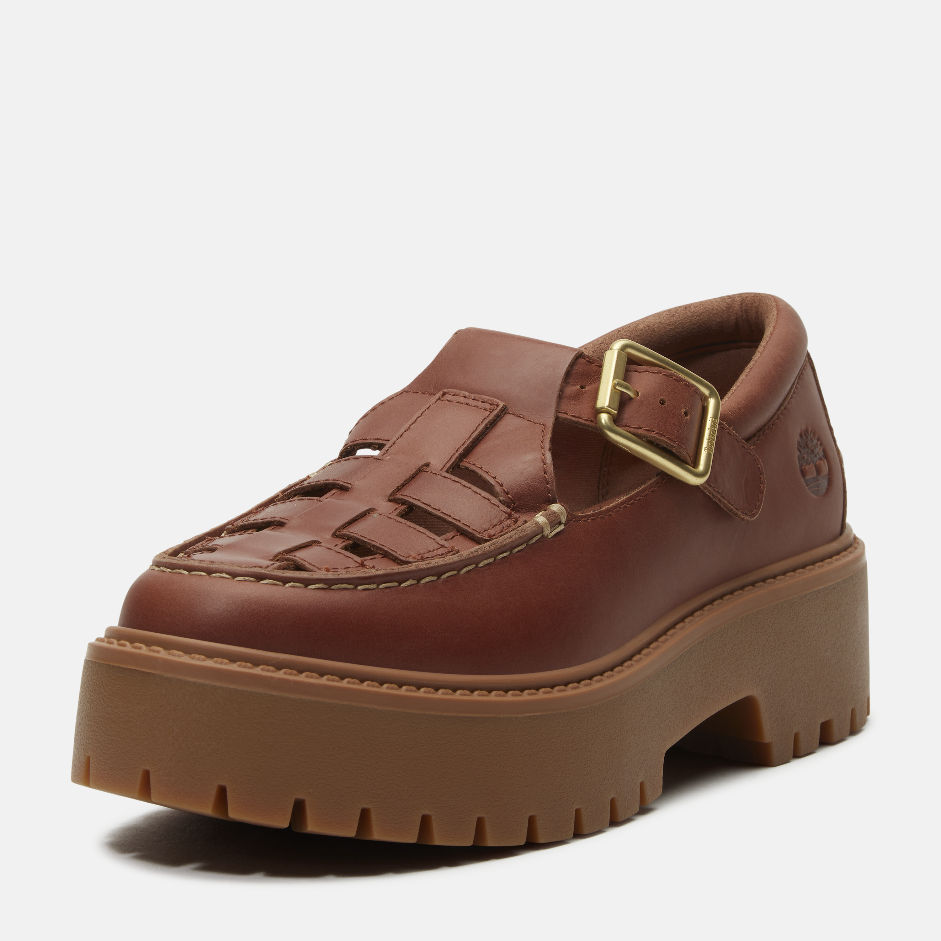 Stone Street Buckle Shoe For Women