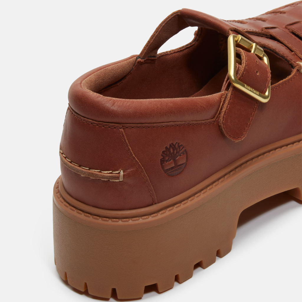 Stone Street Buckle Shoe For Women