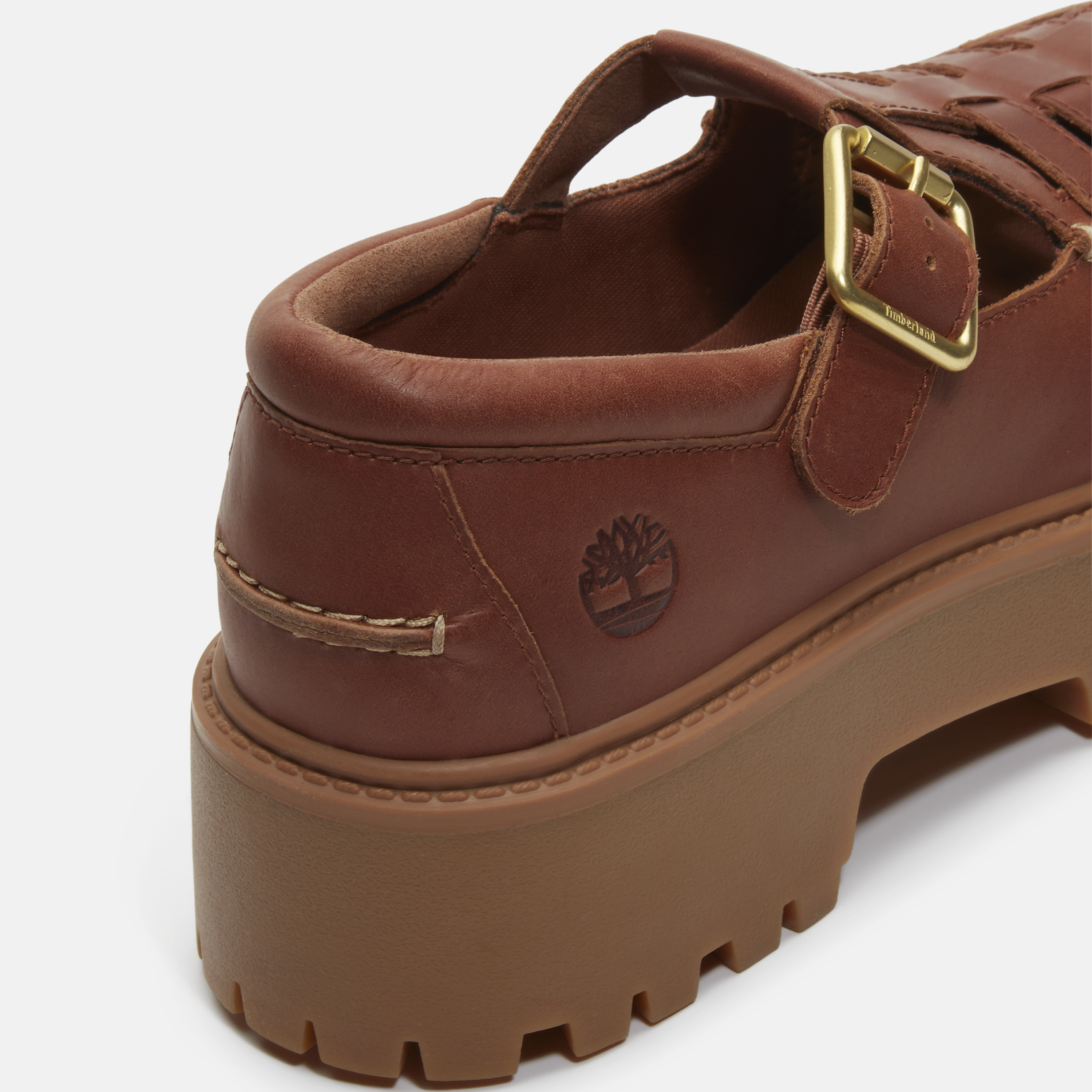 Stone Street Buckle Shoe For Women