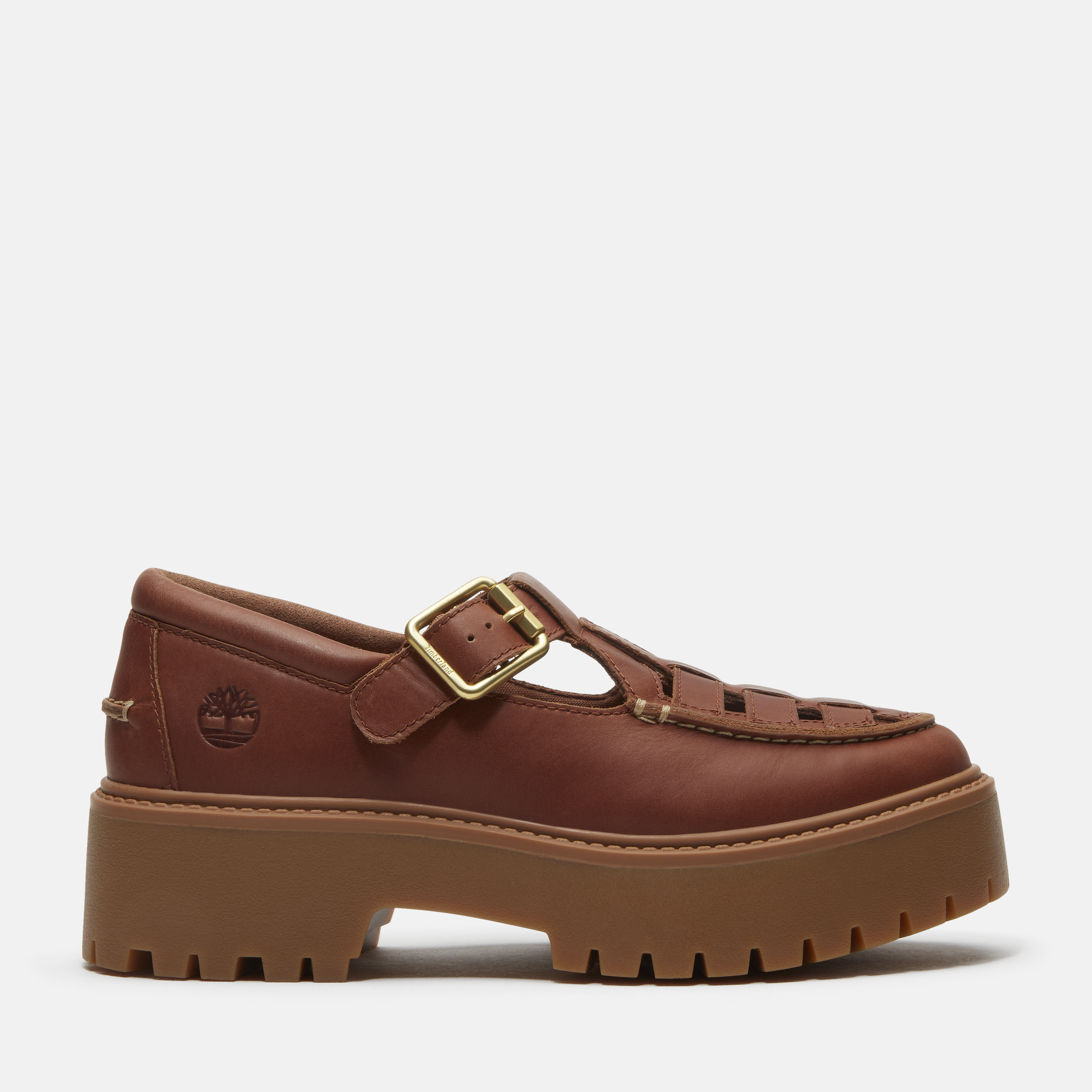 Stone Street Buckle Shoe For Women