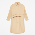Water Repellent Long Mac Coat For Women