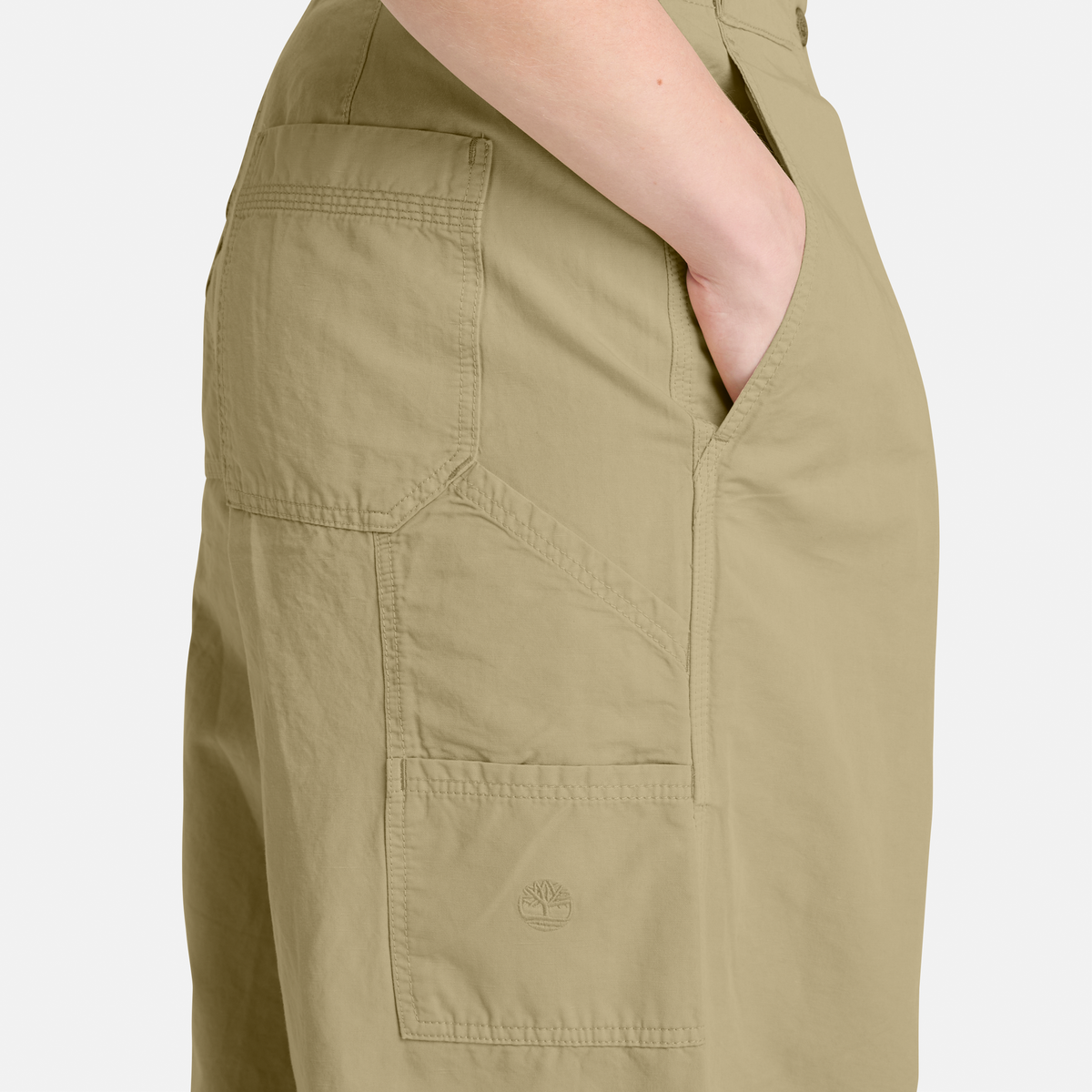Utility Cotton Linen Pants For Women