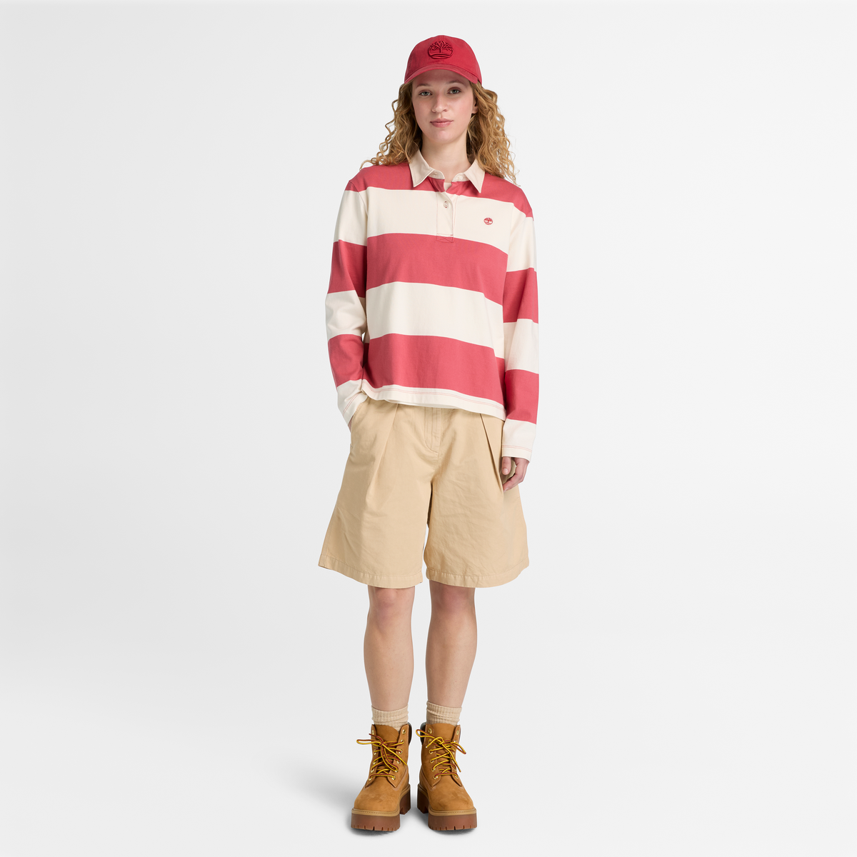 Cotton Linen Bermuda Shorts For Women