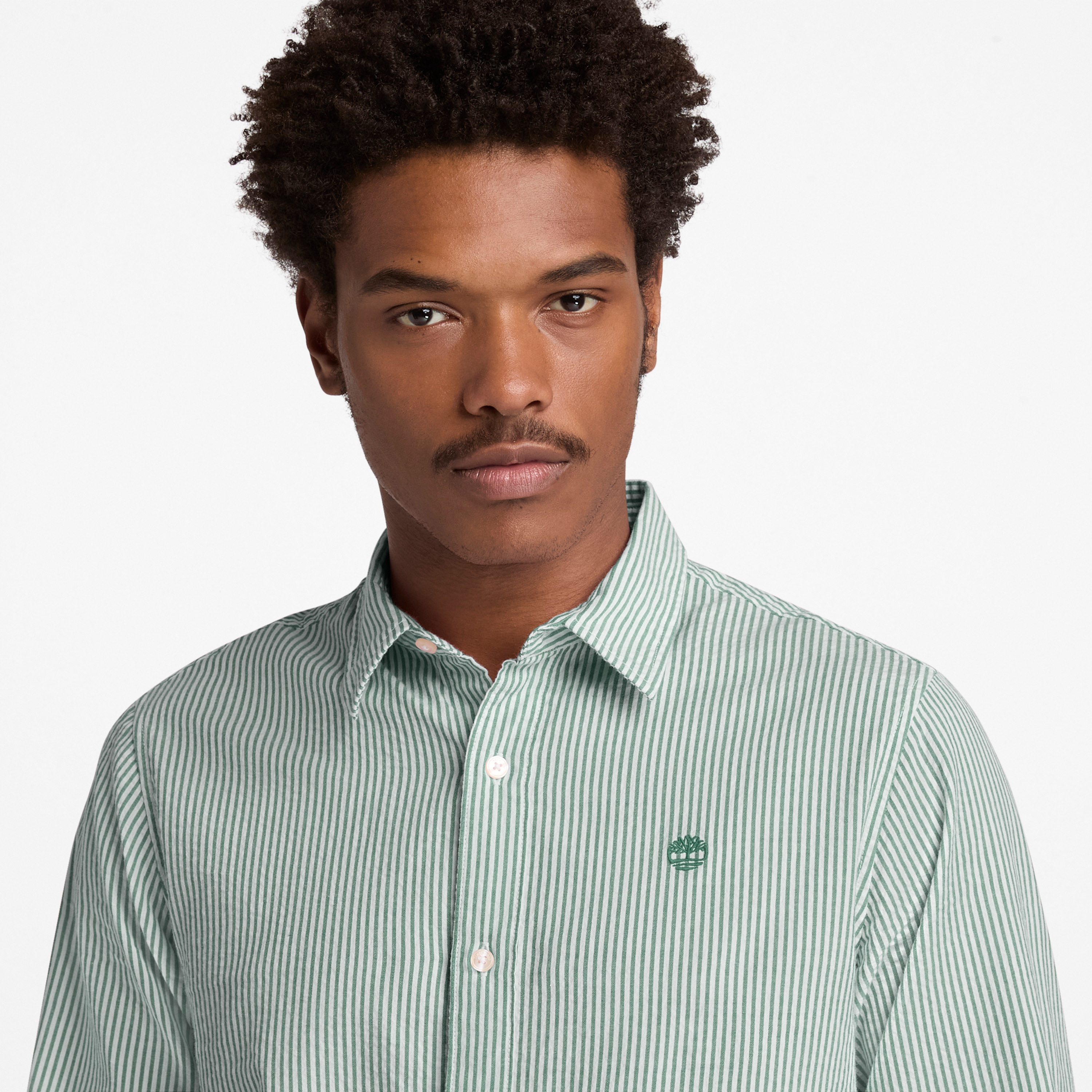 Seersucker Resort Long Sleeve Shirt For Men