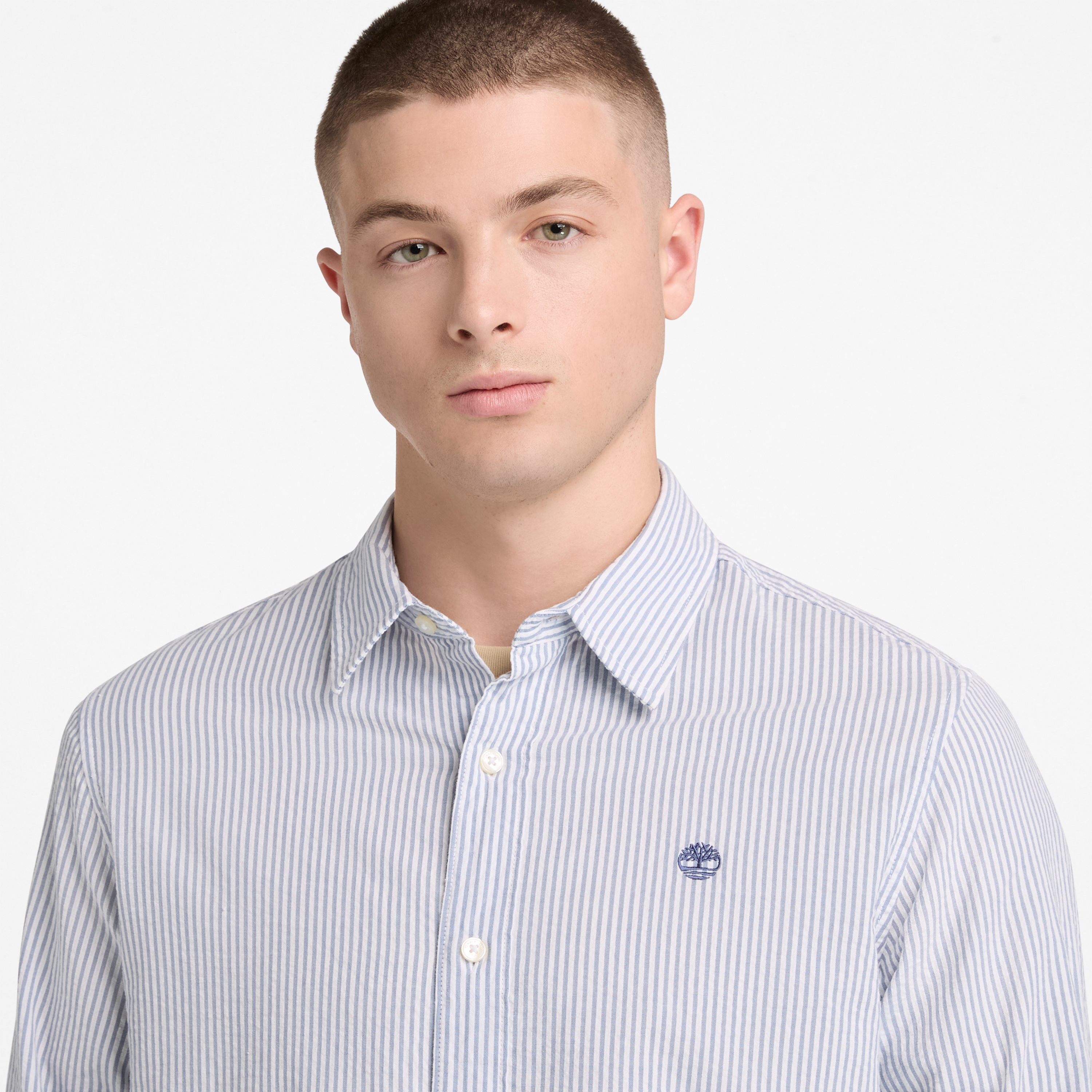 Seersucker Resort Short Sleeve Shirt For Men