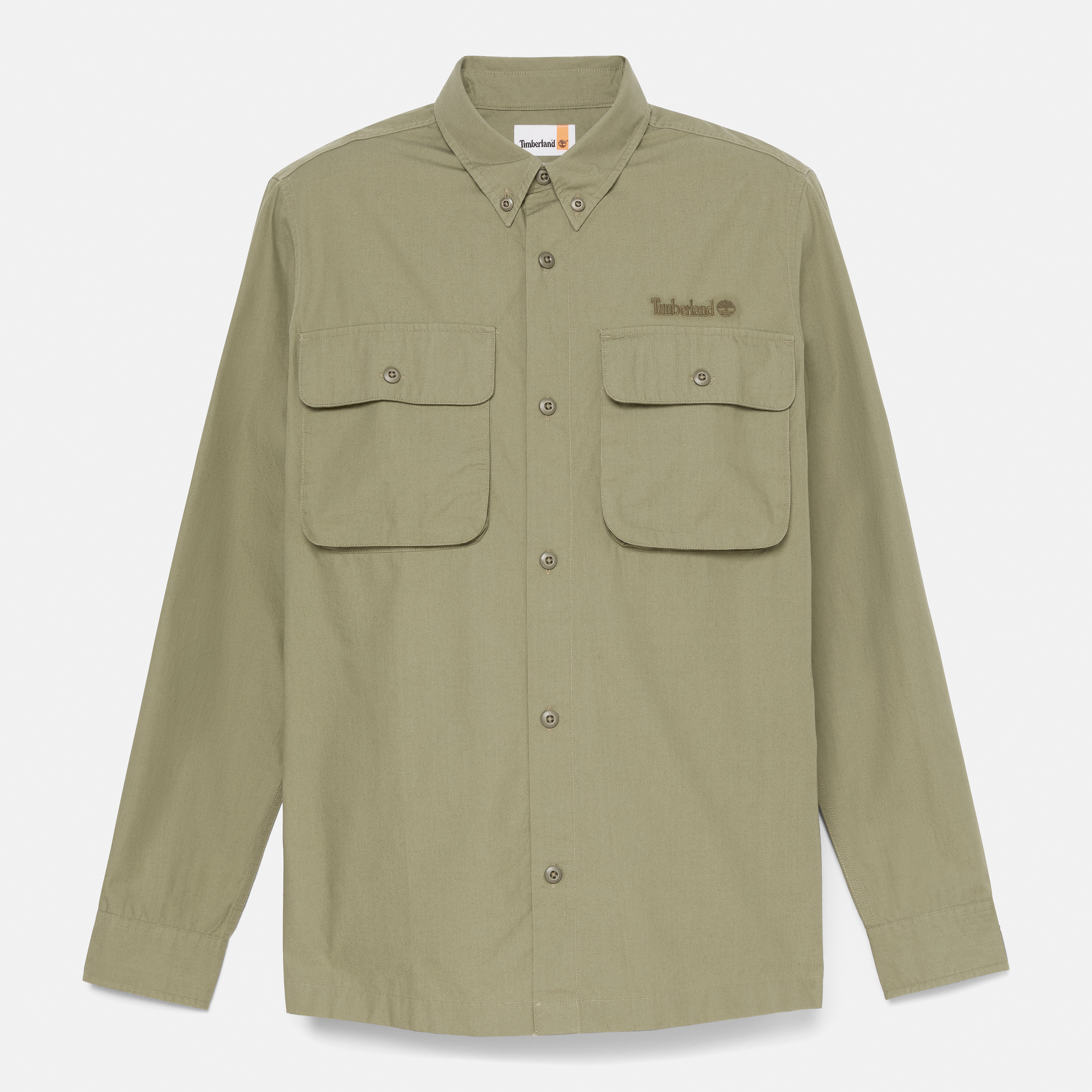 Long Sleeve Utility Overshirt For Men