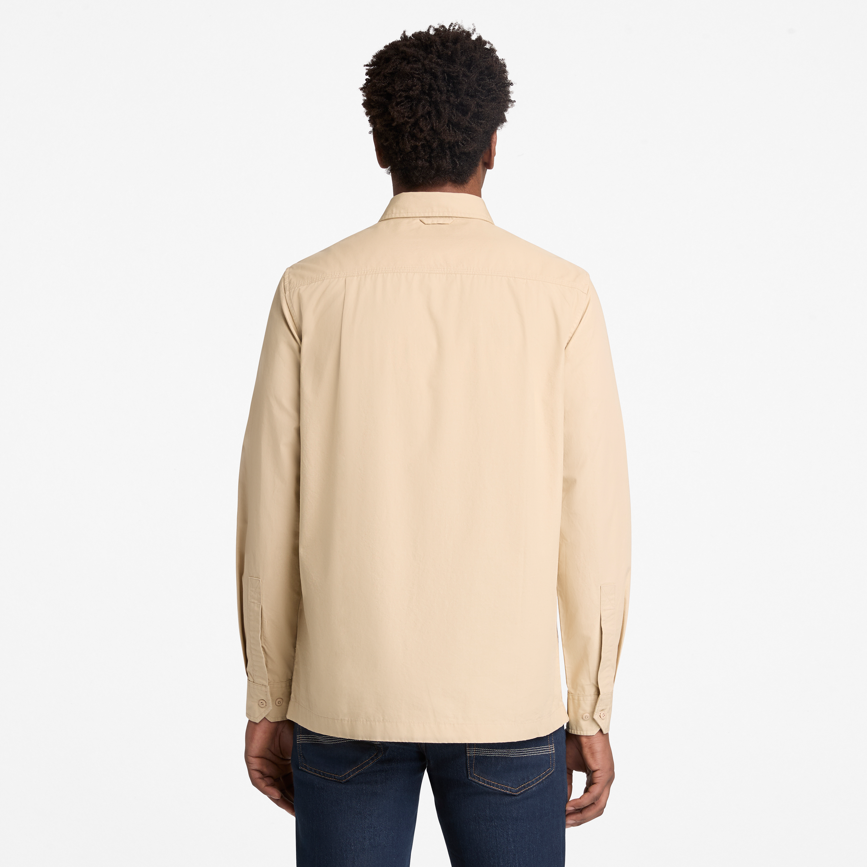 Long Sleeve Utility Overshirt For Men