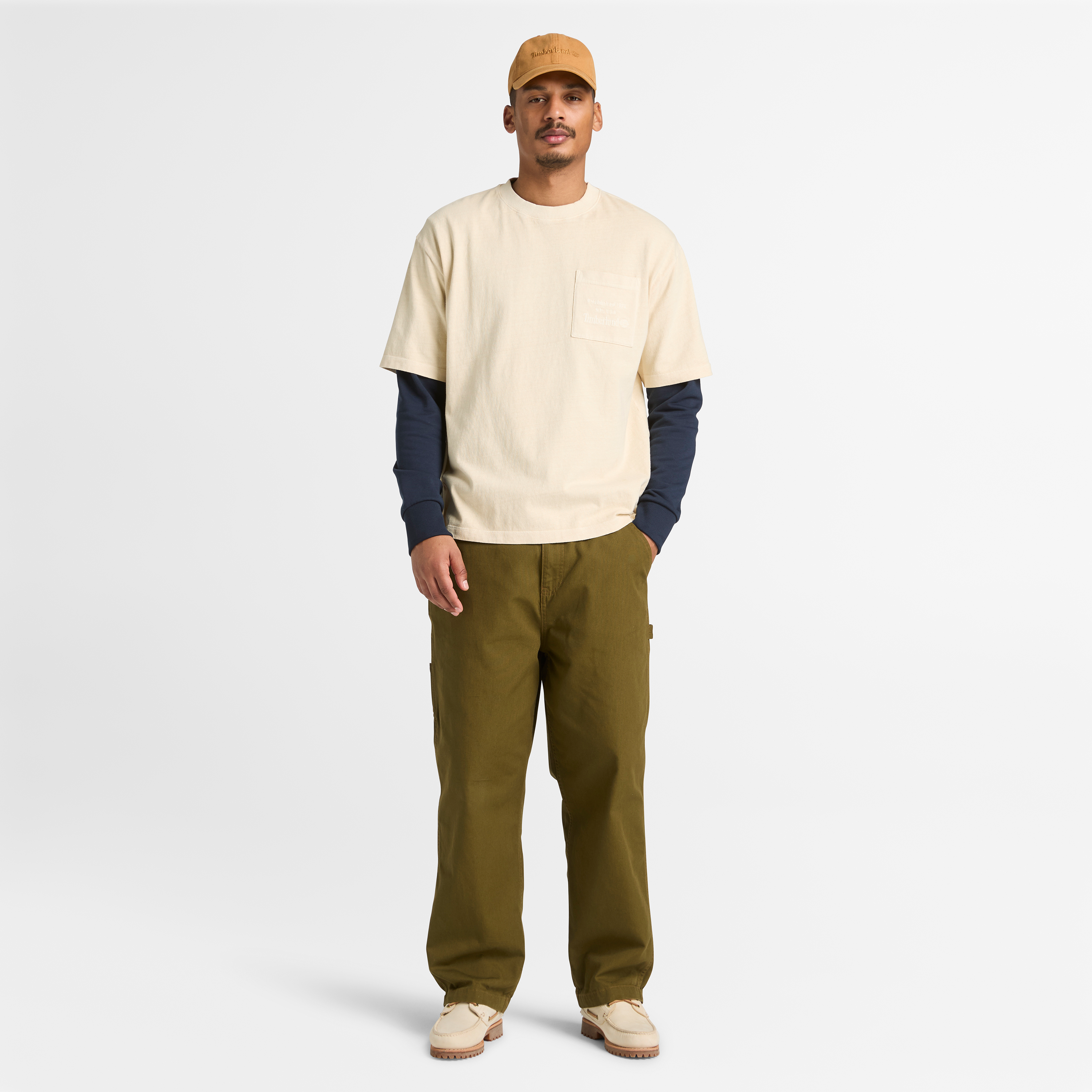 Heavyweight Chest Pocket T-Shirt For Men