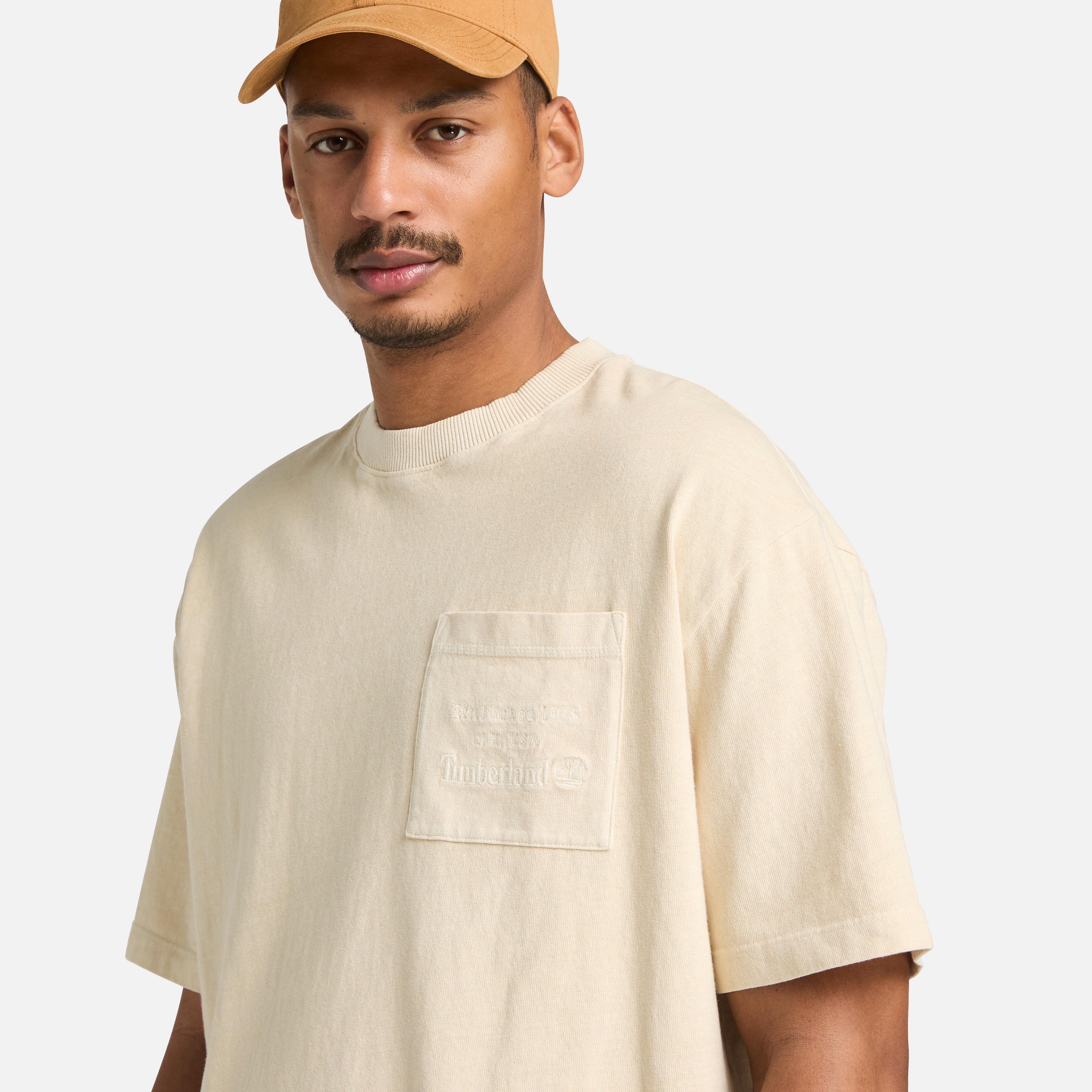 Heavyweight Chest Pocket T-Shirt For Men