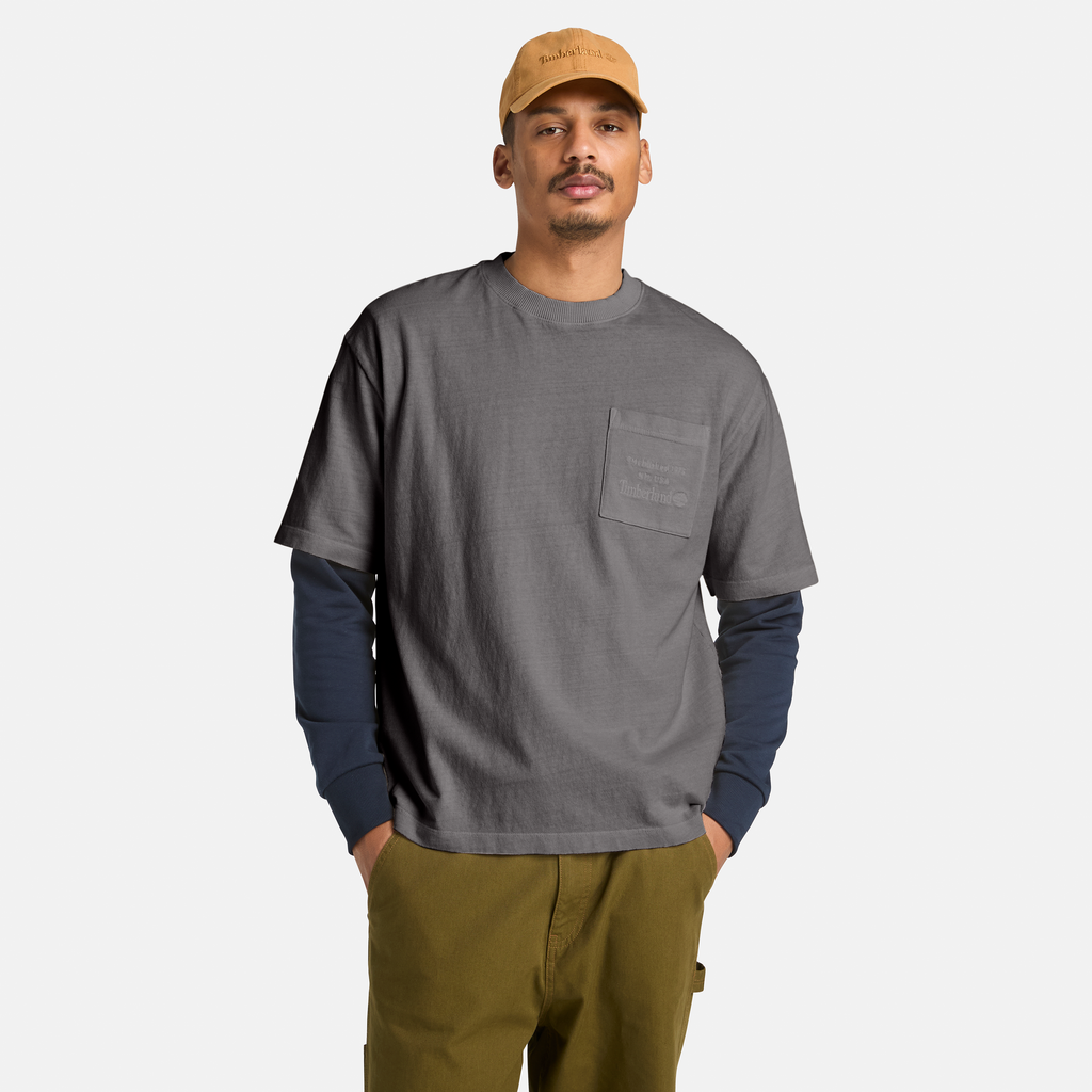 Heavyweight Chest Pocket T-Shirt For Men