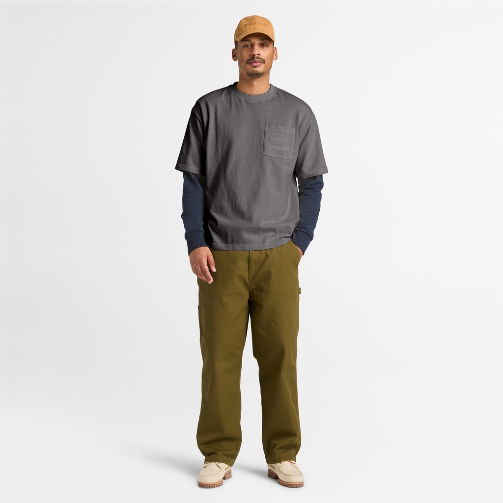 Heavyweight Chest Pocket T-Shirt For Men