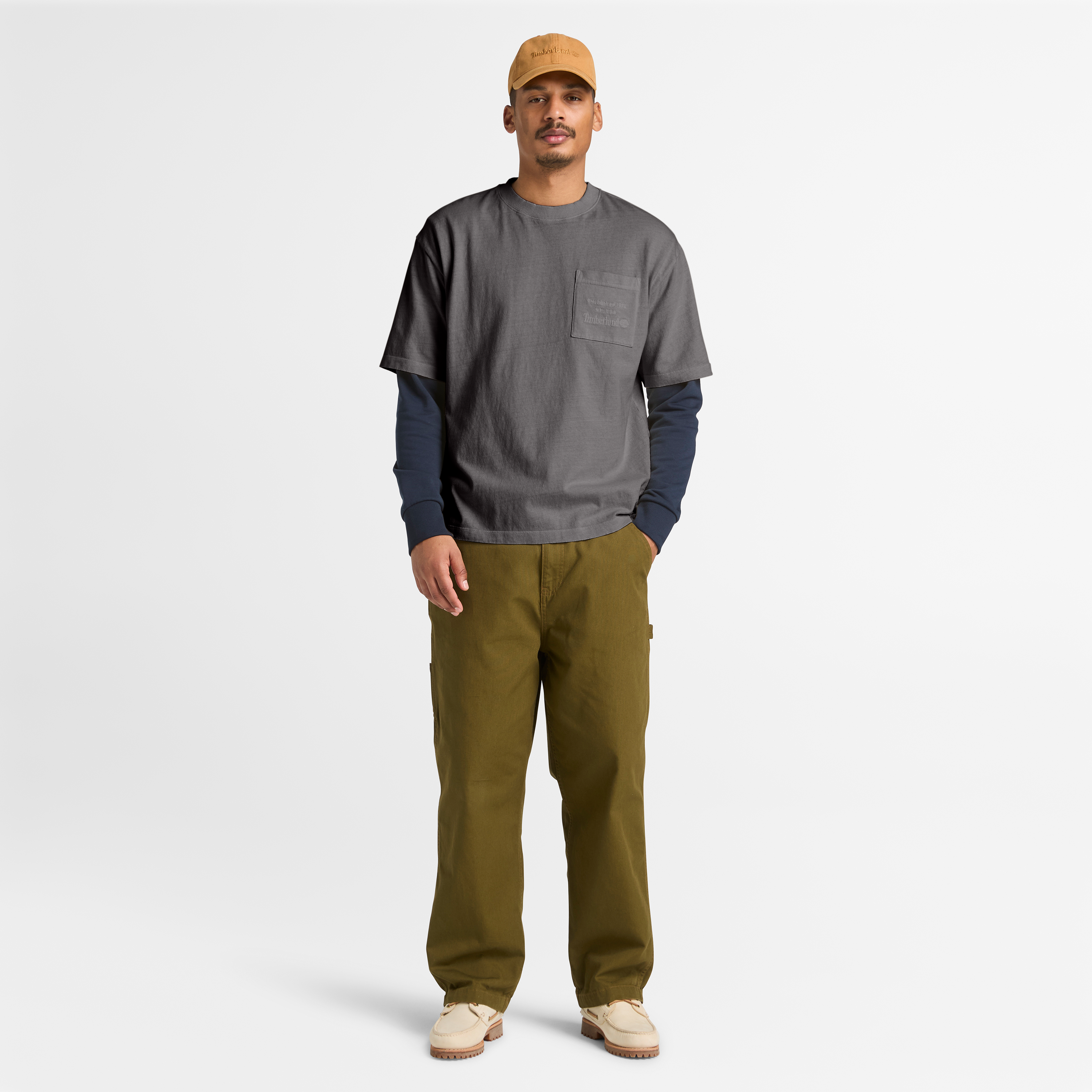 Heavyweight Chest Pocket T-Shirt For Men