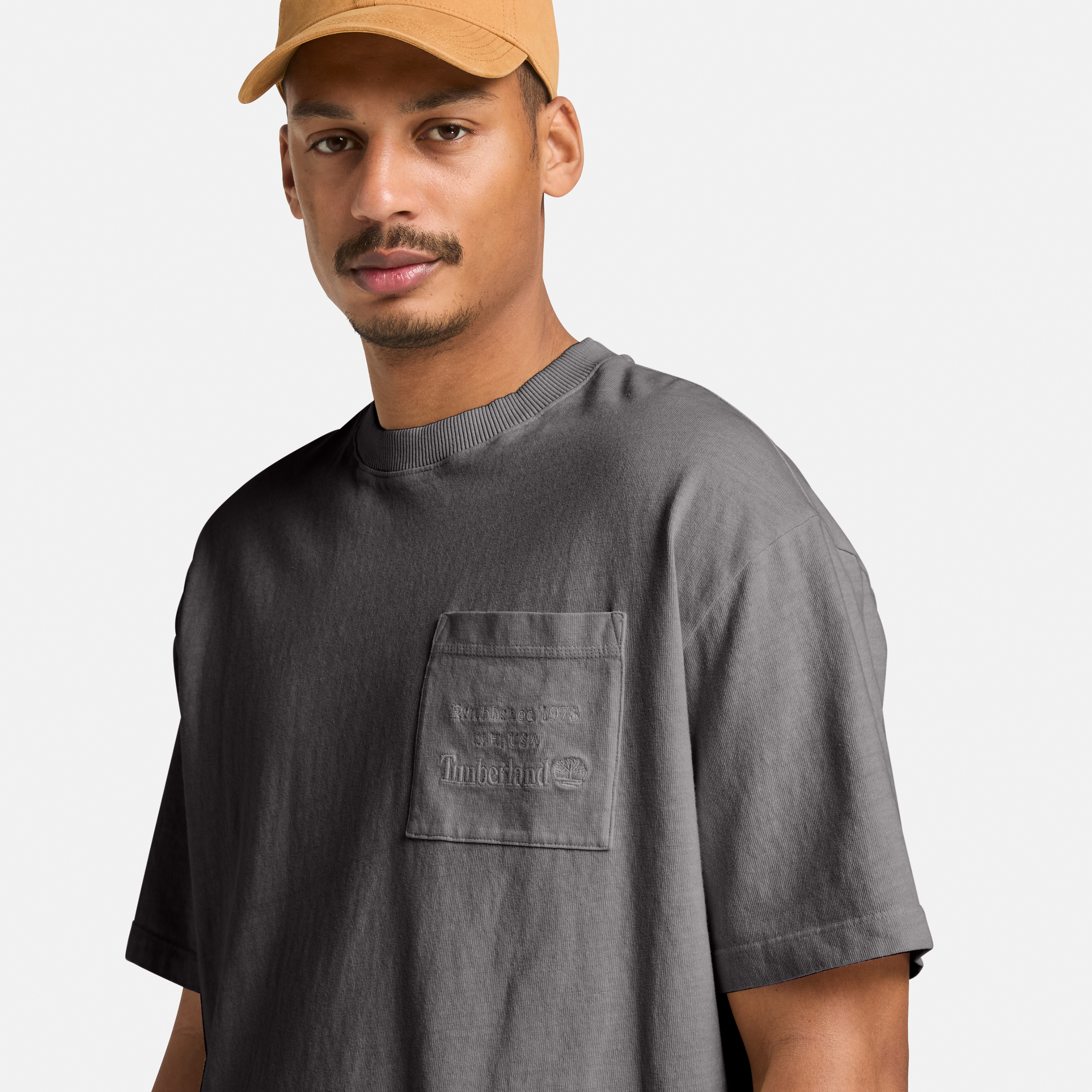Heavyweight Chest Pocket T-Shirt For Men