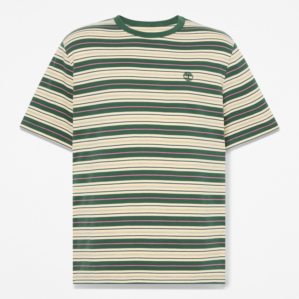 Stripe  Short Sleeve T-Shirt For Men