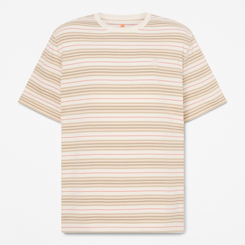 Stripe  Short Sleeve T-Shirt For Men