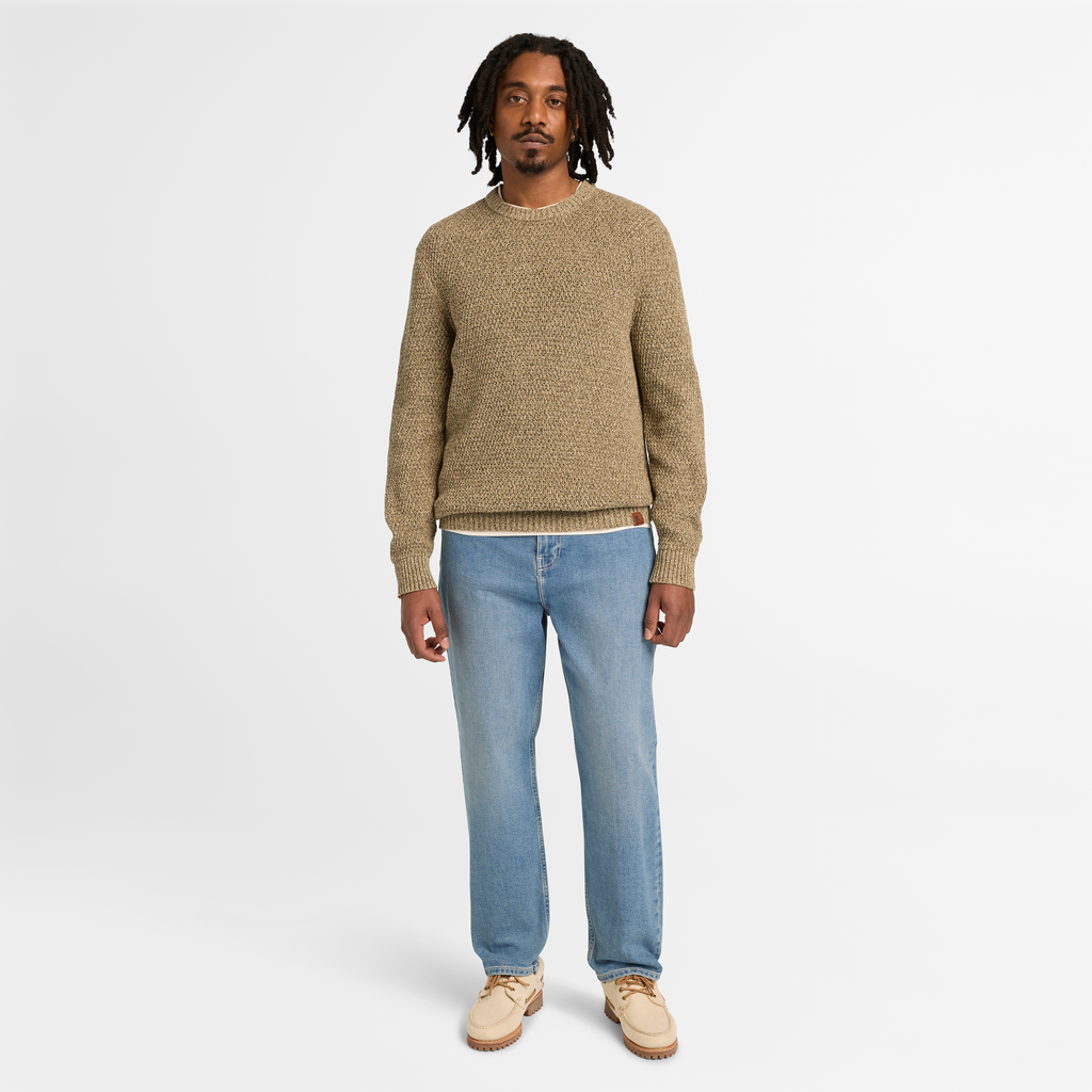 Cotton Textured Sweater For Men