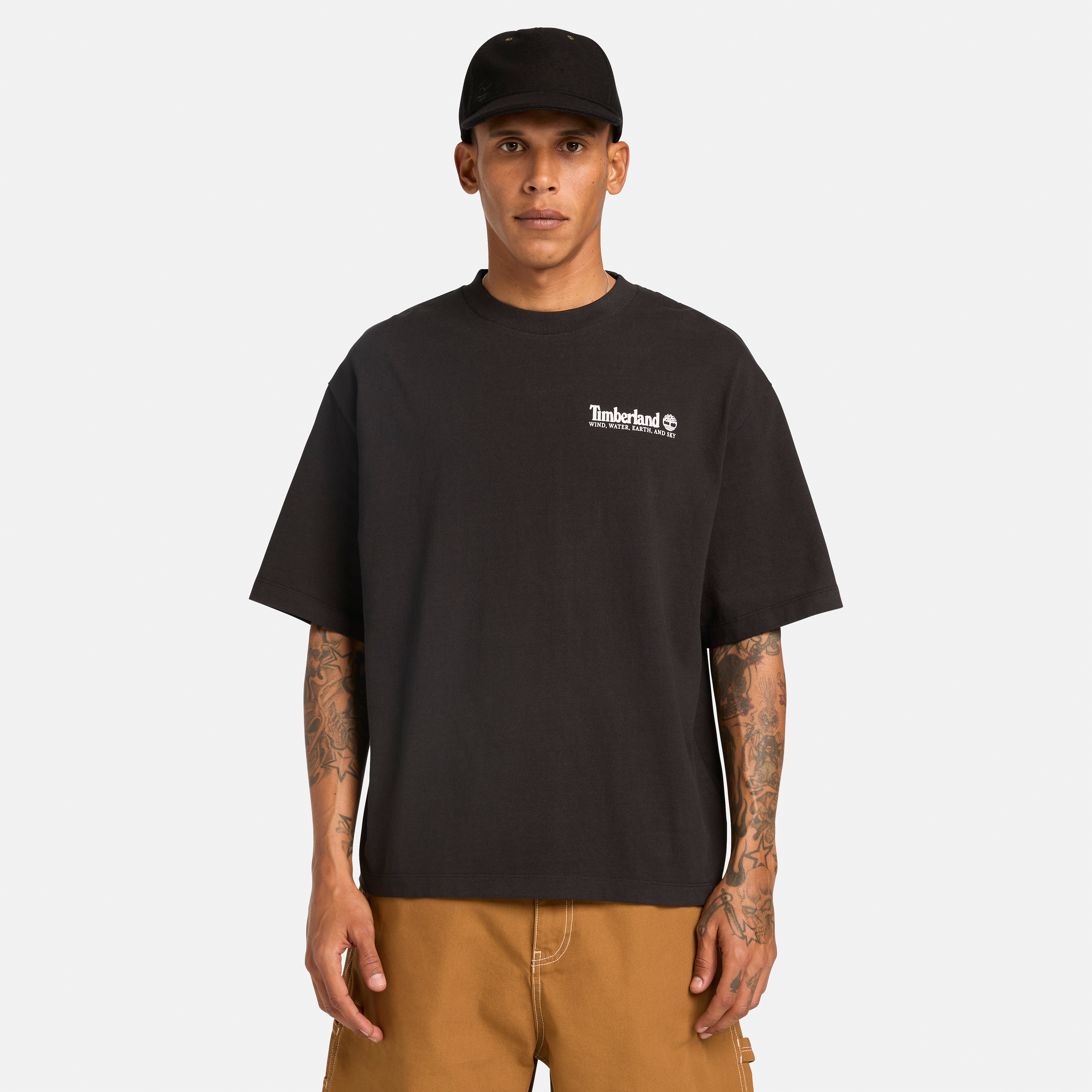 Outdoor Photo Back Graphic T-Shirt For Men