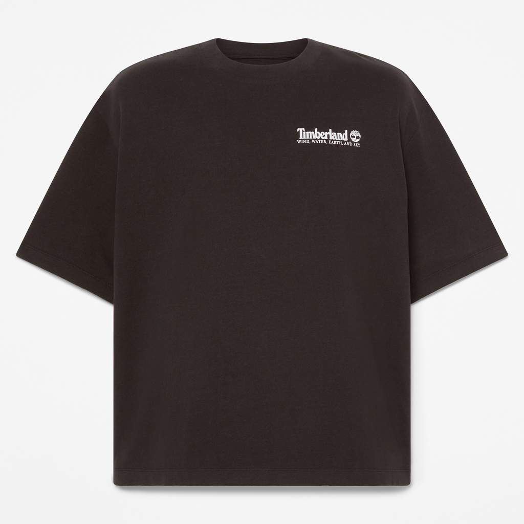 Outdoor Photo Back Graphic T-Shirt For Men