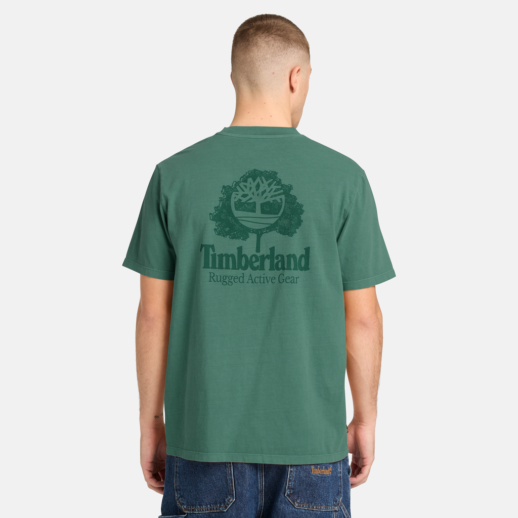Rugged Active Gear Back Graphic T-Shirt For Men