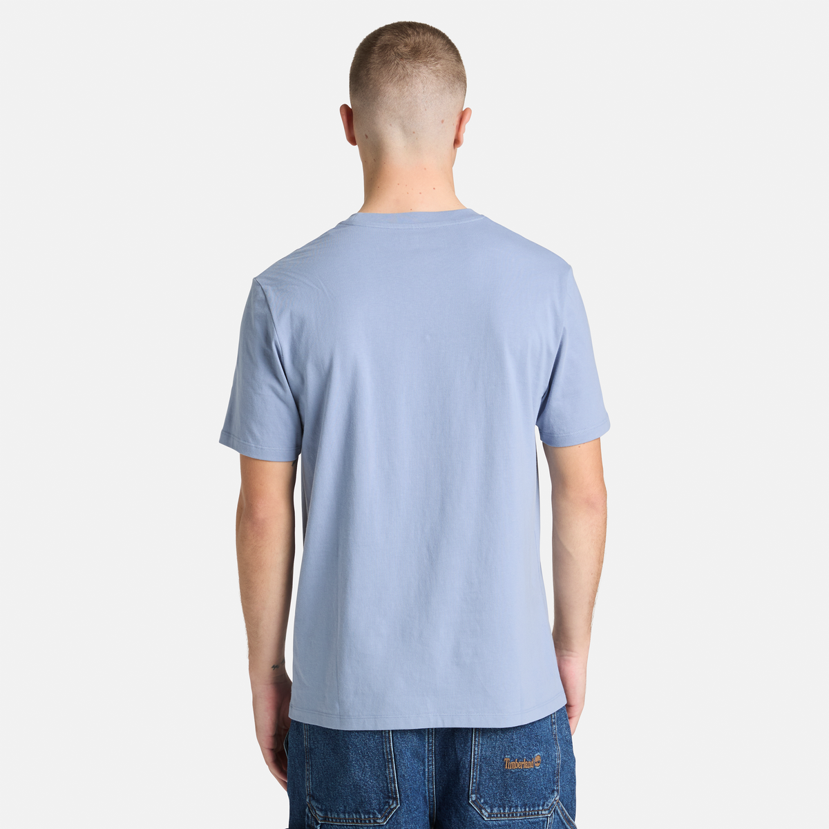 Water Stack Logo Short Sleeve T-Shirt For Men