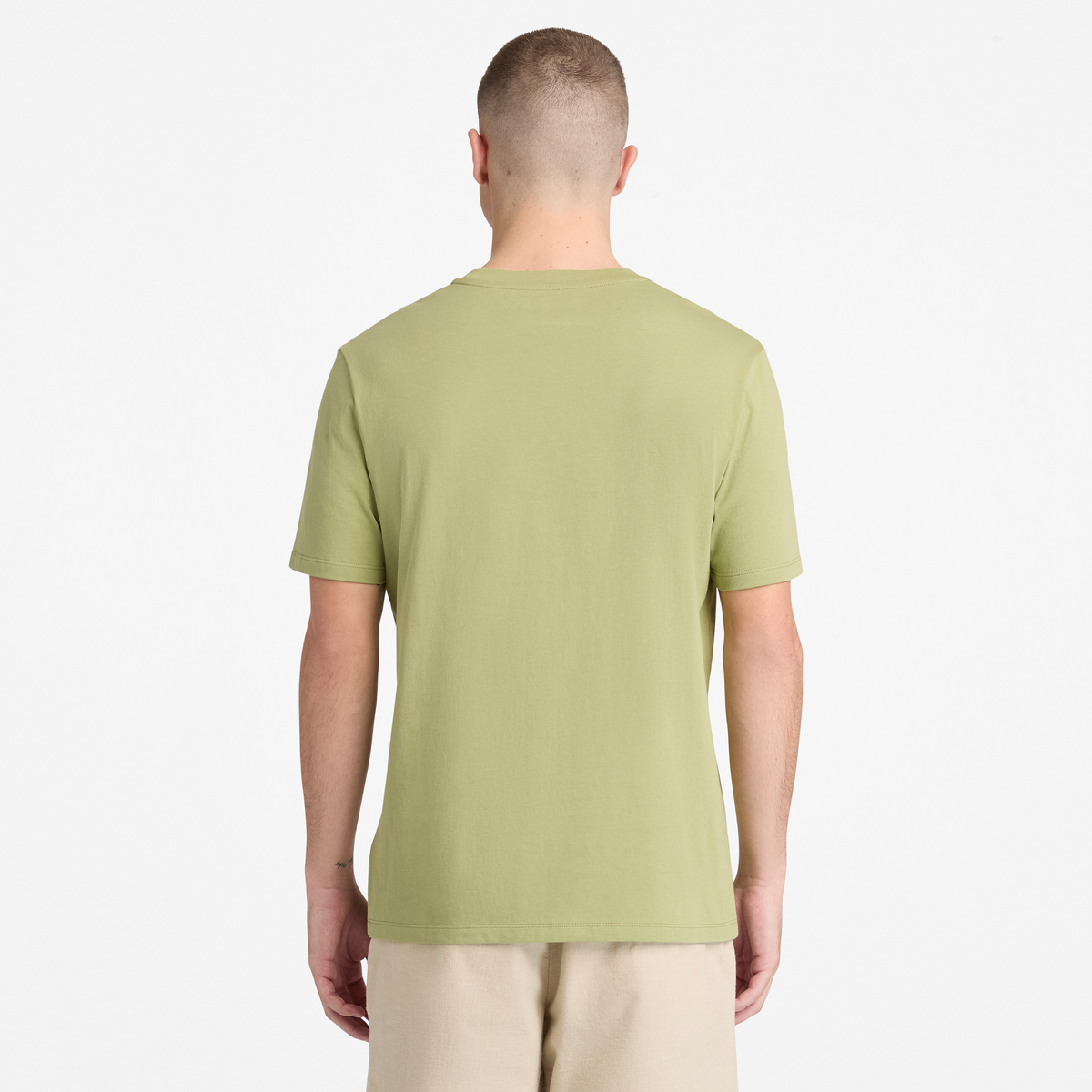 Water Stack Logo Short Sleeve T-Shirt For Men