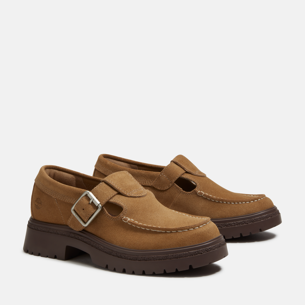 Cambria Valley Suede Buckle Shoe For Women