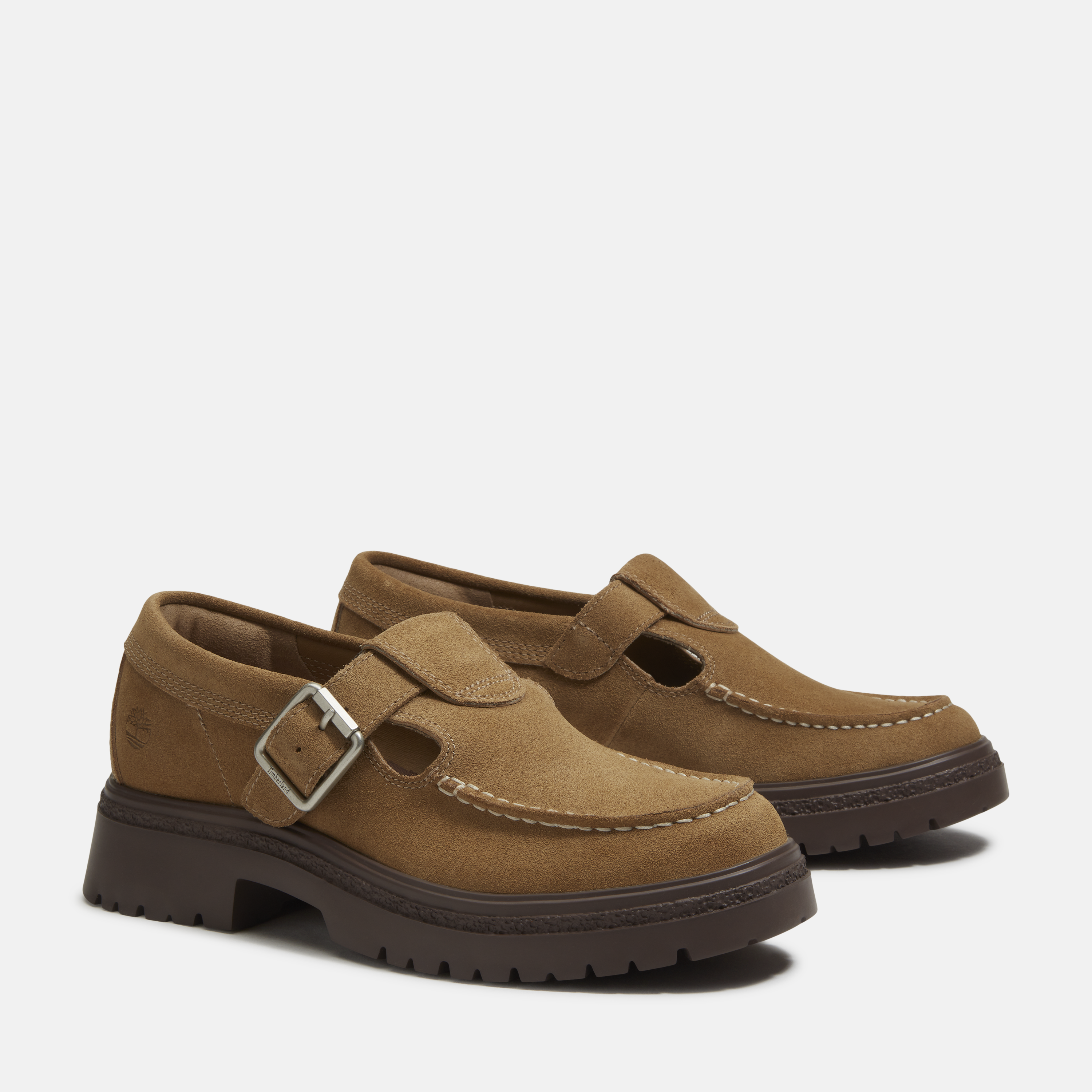 Cambria Valley Suede Buckle Shoe For Women