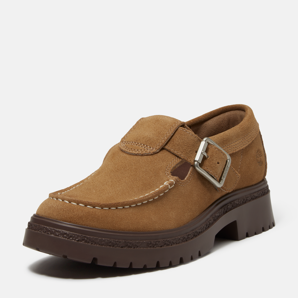 Cambria Valley Suede Buckle Shoe For Women
