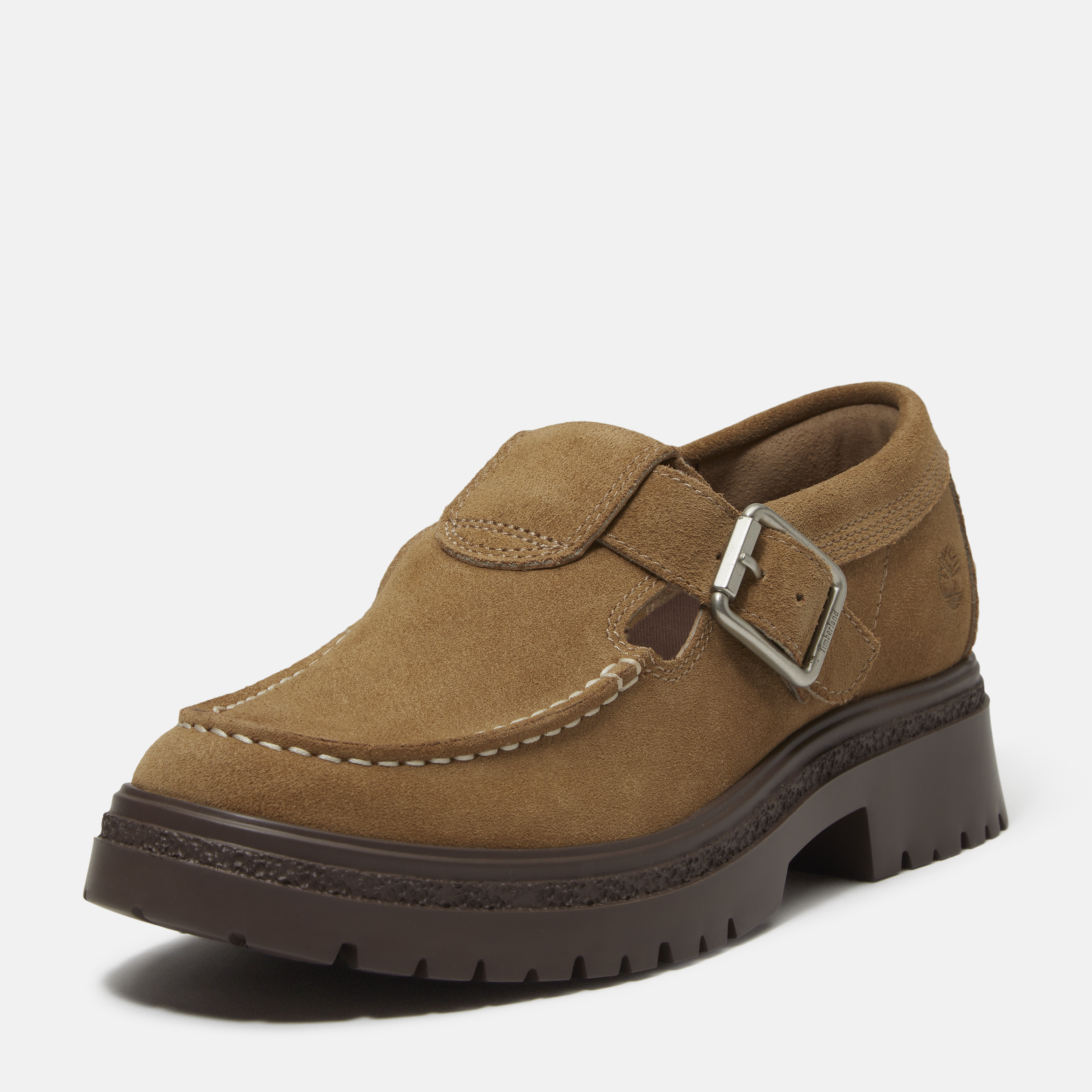 Cambria Valley Suede Buckle Shoe For Women
