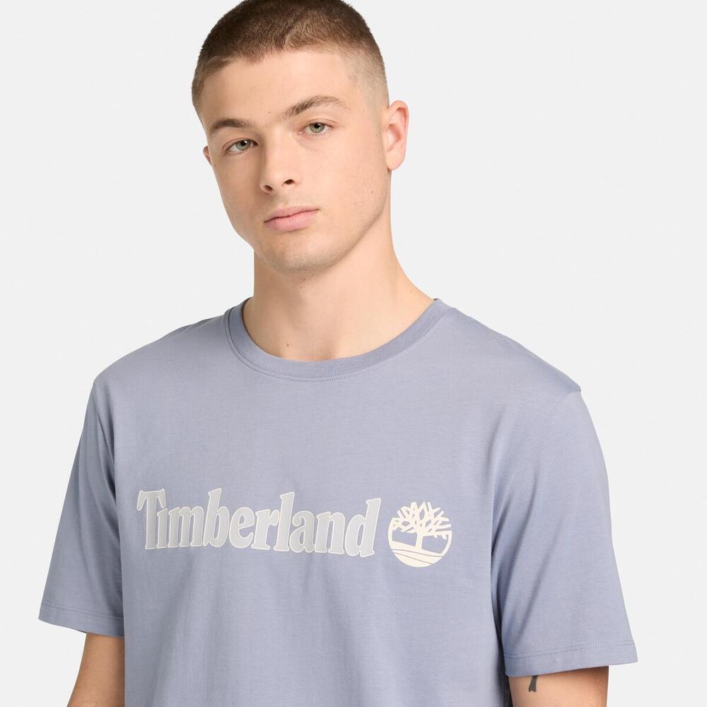 Kennebec River Linear Logo T-Shirt for Men