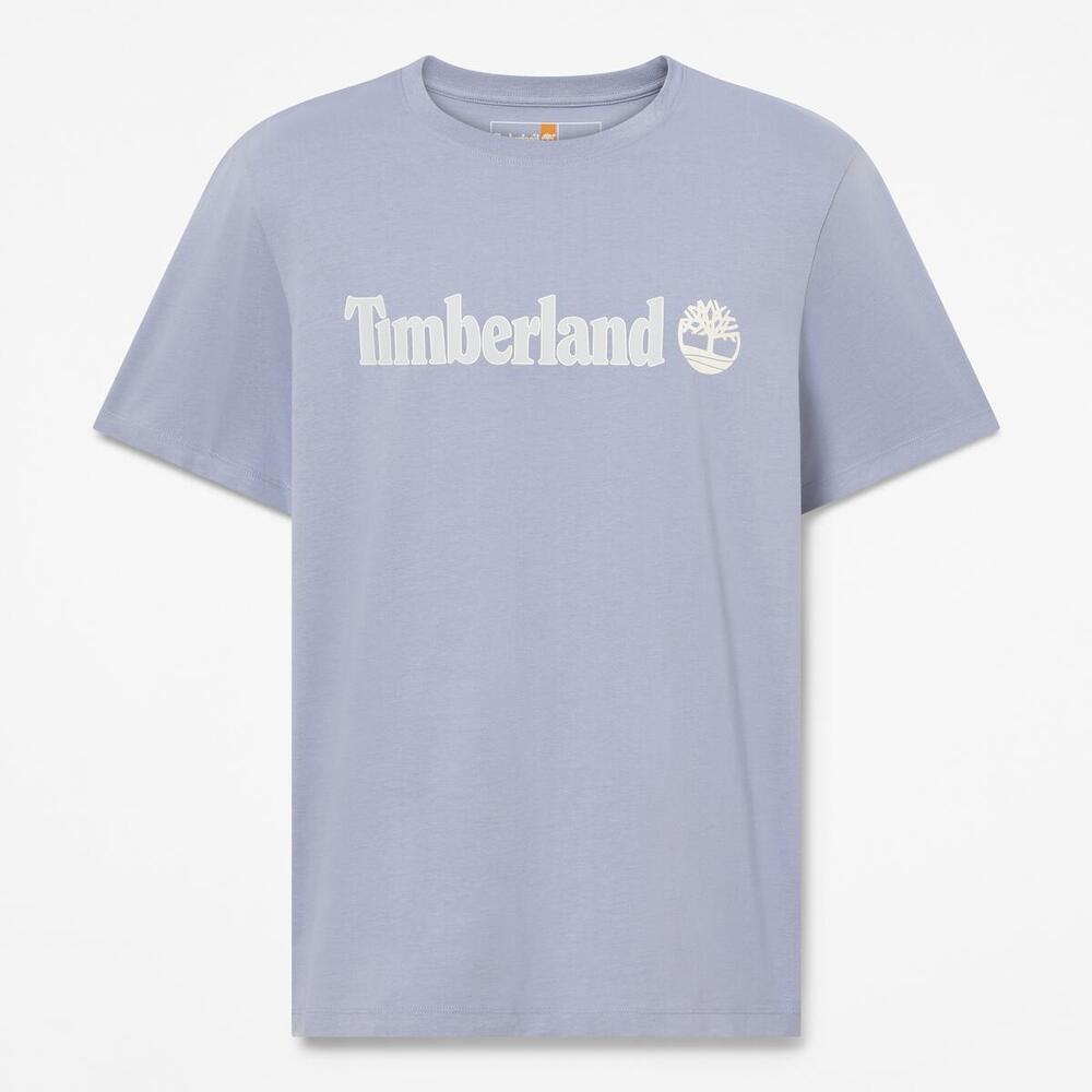 Kennebec River Linear Logo T-Shirt for Men