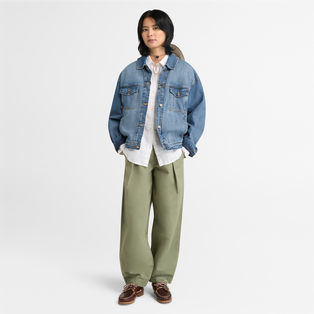Linen Long-Sleeve Shirt For Women