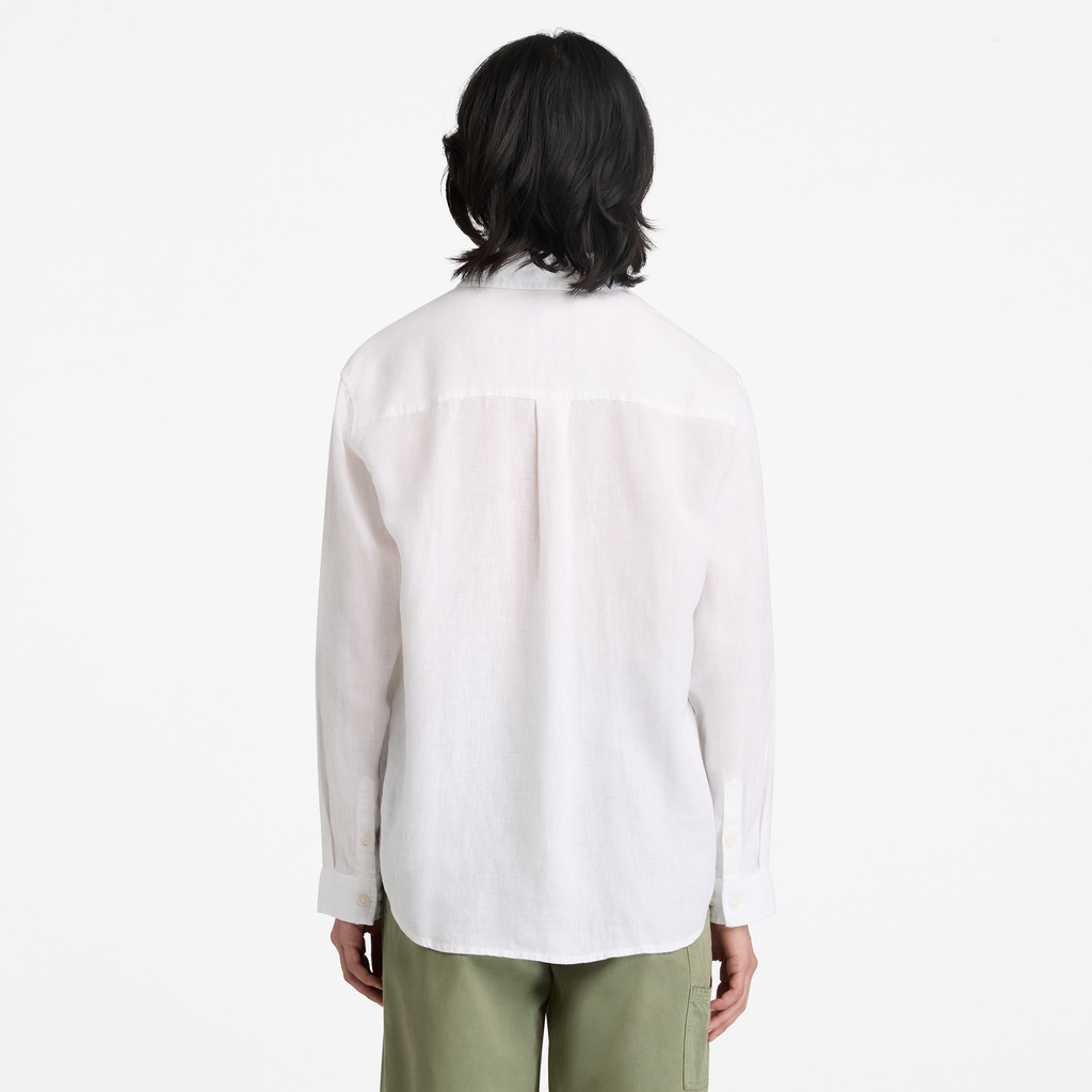 Linen Long-Sleeve Shirt For Women